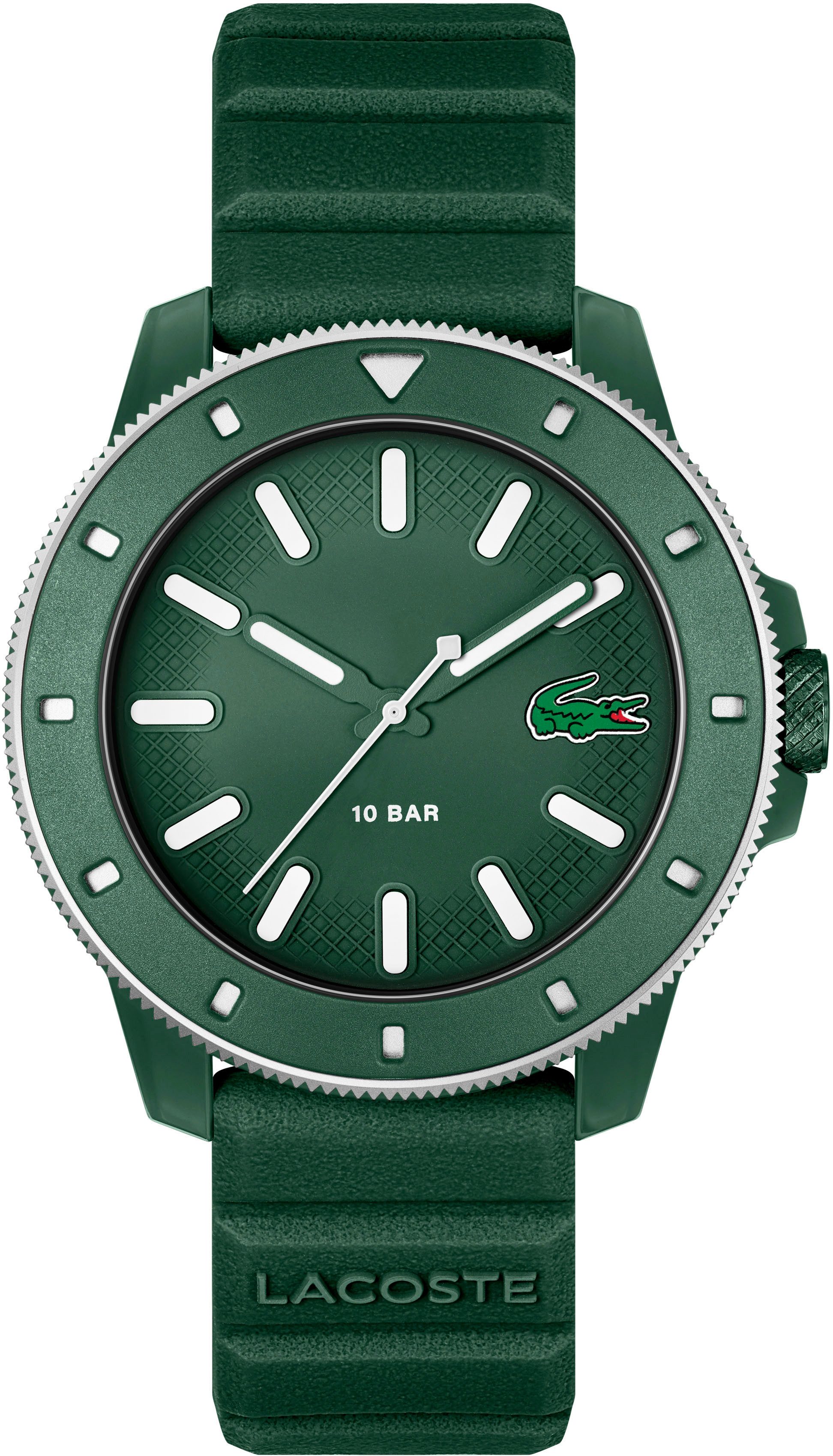 Lacoste Quarzuhr LACOSTE.12.12 SCUBA 2011414, Armbanduhr, Herrenuhr, Siliko günstig online kaufen