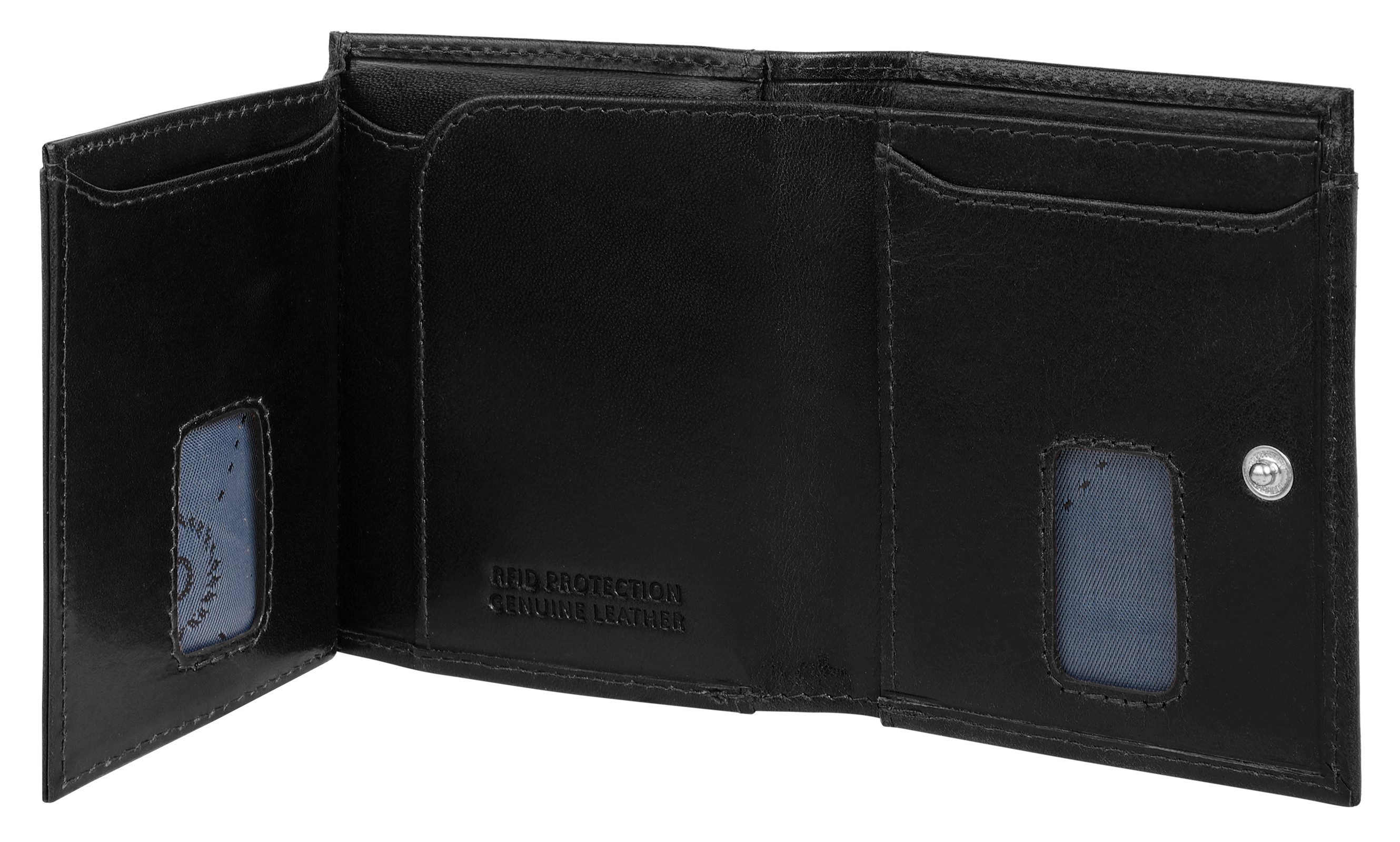 bugatti Geldbörse SECURE SLIM, echt Leder