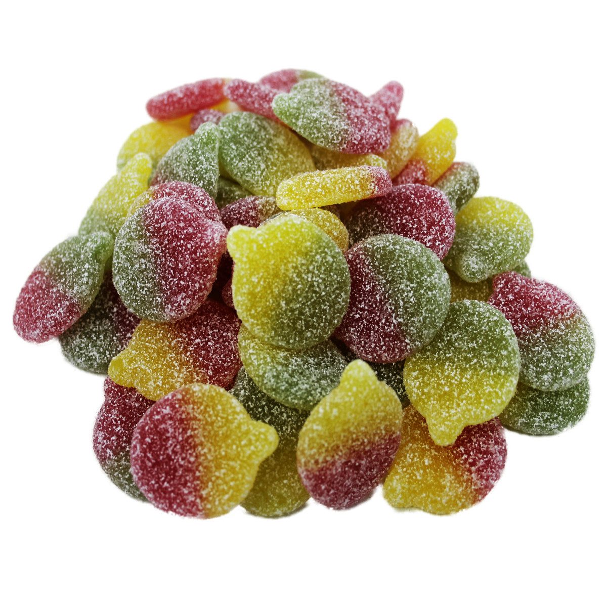 Frisia Süßigkeit, Frisia Fruchtgummi Brause Apfel Fizzy Appels gelatinefrei 3000g