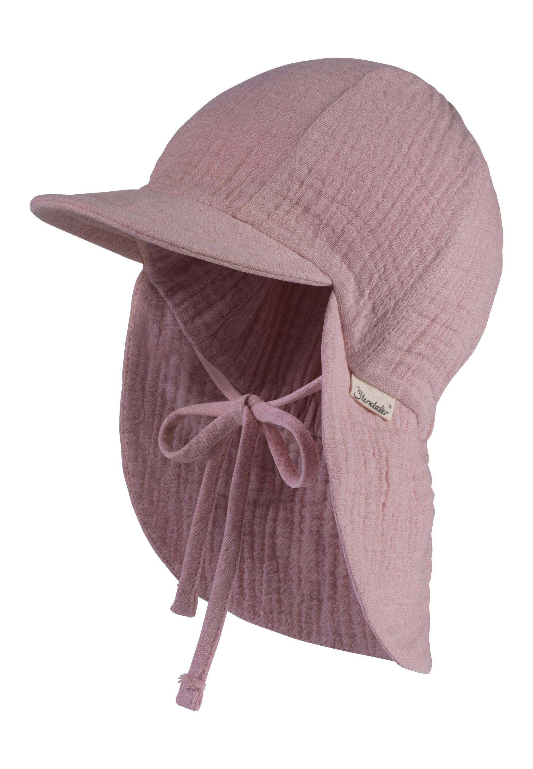 Sterntaler® Schirmmütze Schirmmütze mit Nackenschutz Musselin günstig online kaufen