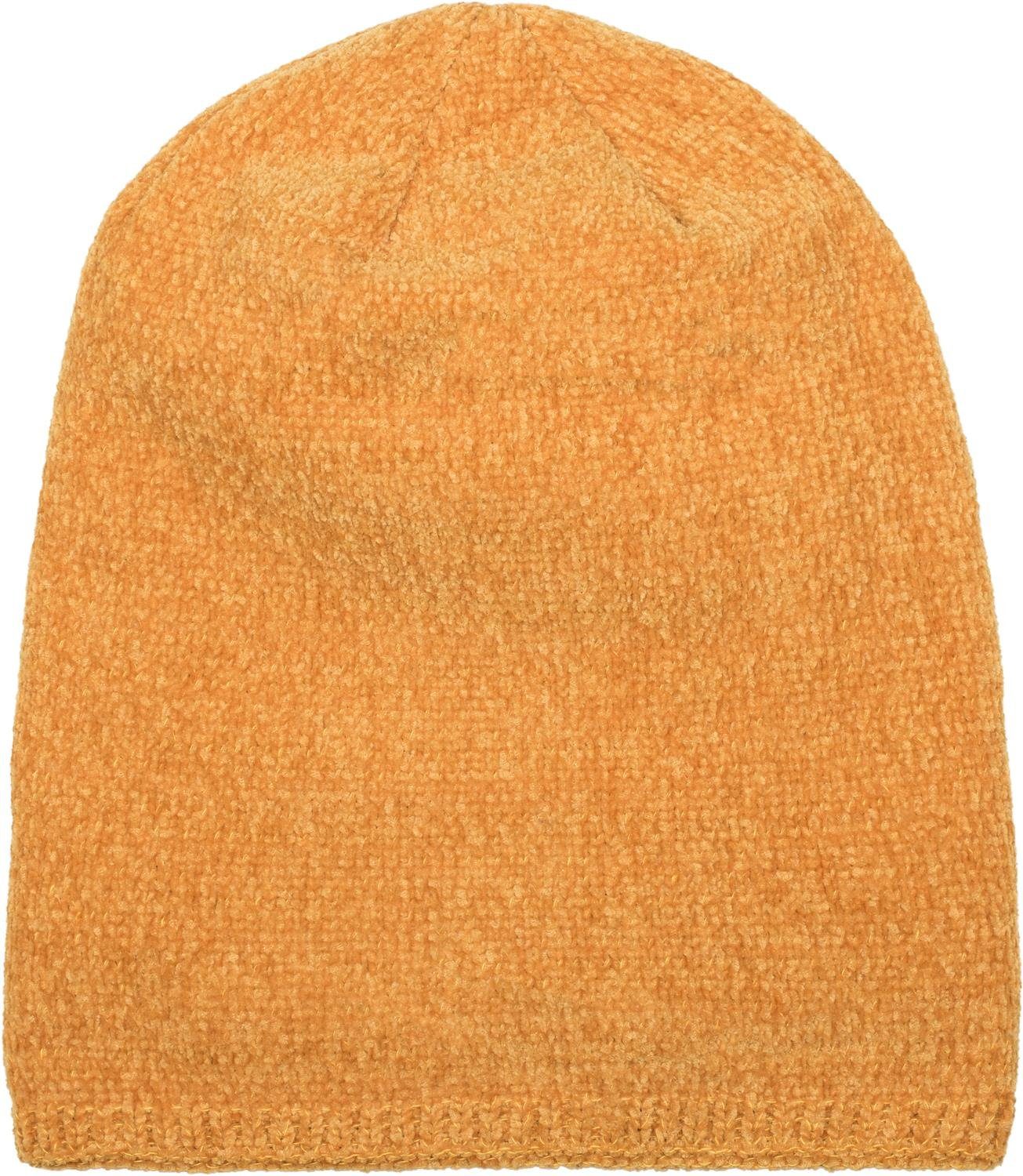 styleBREAKER Strickmütze Feinstrick Chenille Beanie Mütze Uni (1-St) günstig online kaufen