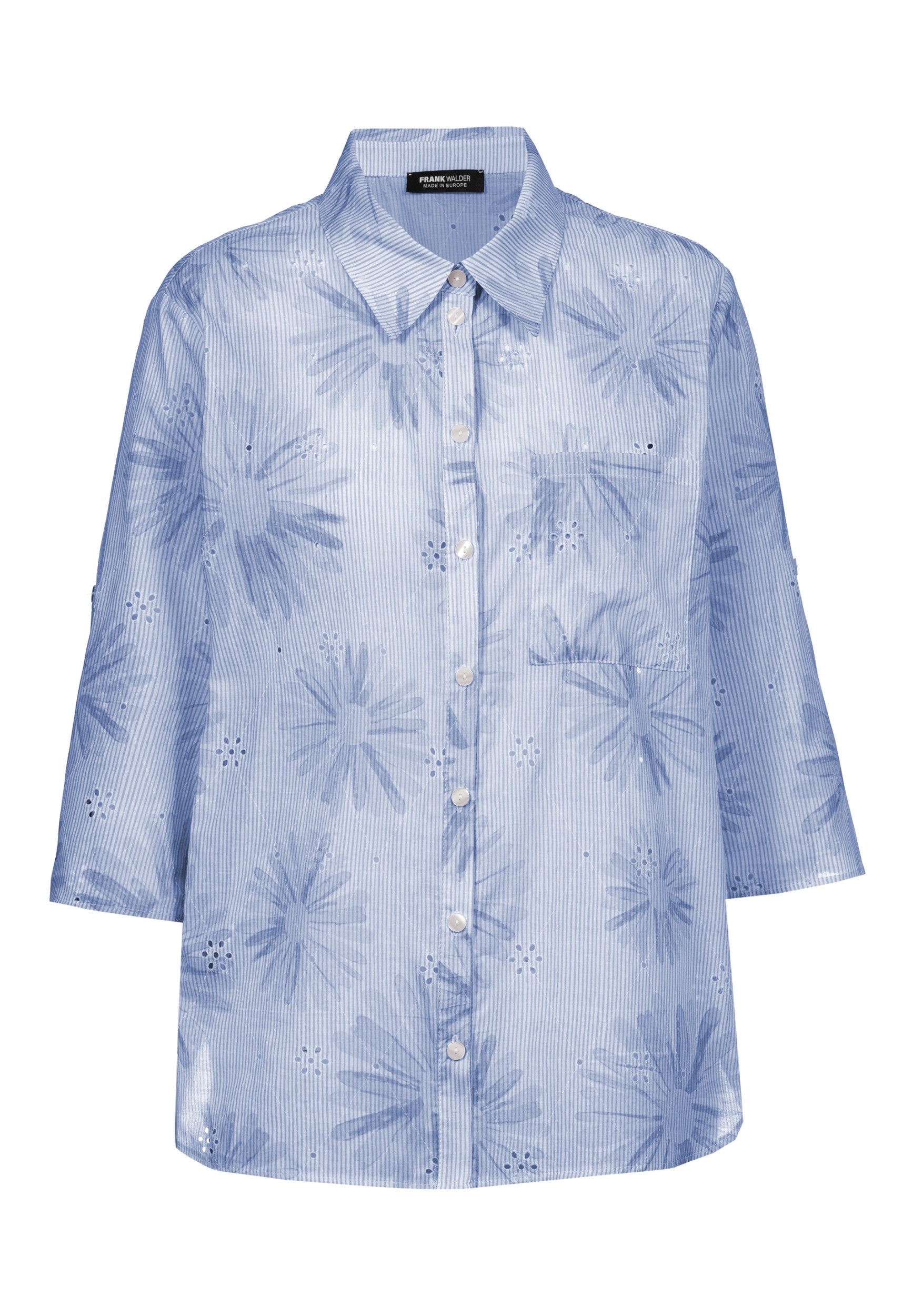 FRANK WALDER Langarmbluse S63Bluse