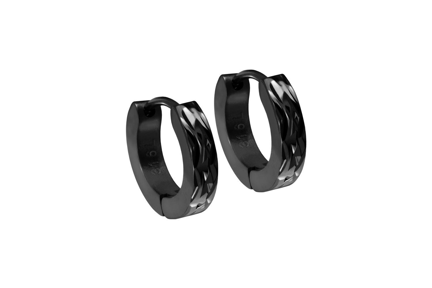 FILANGO Paar Creolen Chirurgenstahl Creolen DESIGN (Creolen, 1-tlg)