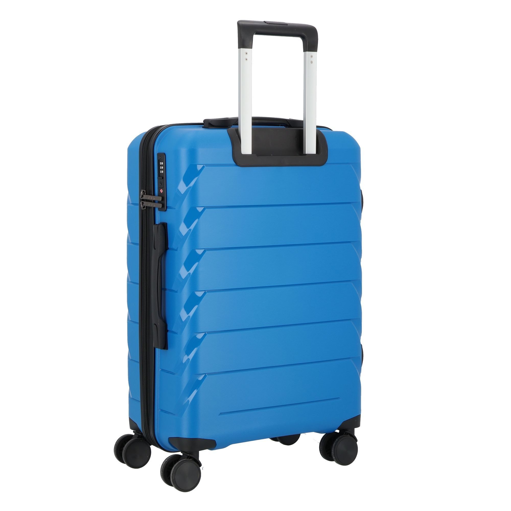 D&N Hartschalen-Trolley Travel Line, 4 Rollen, günstig online kaufen