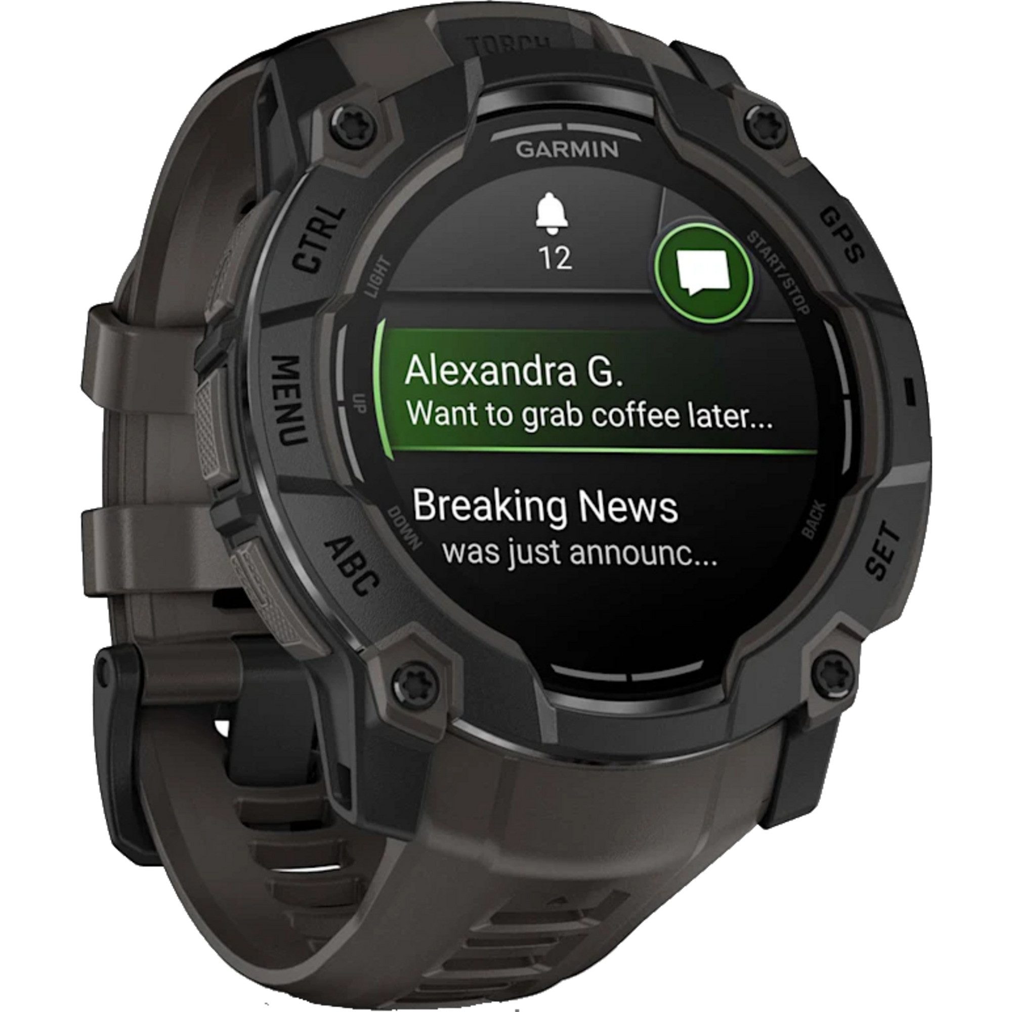 Garmin Garmin Instinct 3 - 50 mm, AMOLED, Smartwatch, Smartwatch