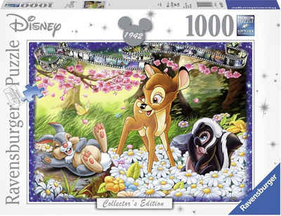 Ravensburger Puzzle Disney Bambi, 1000 Puzzleteile, Made in Germany, FSC® - schützt Wald - weltweit