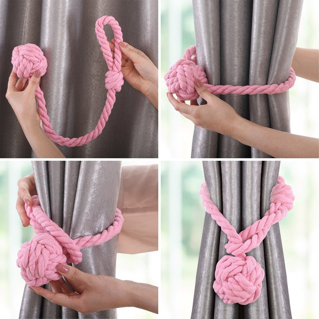AmeliaHome Raffhalter Vorhang Gardinen Halter Raffhalter günstig online kaufen