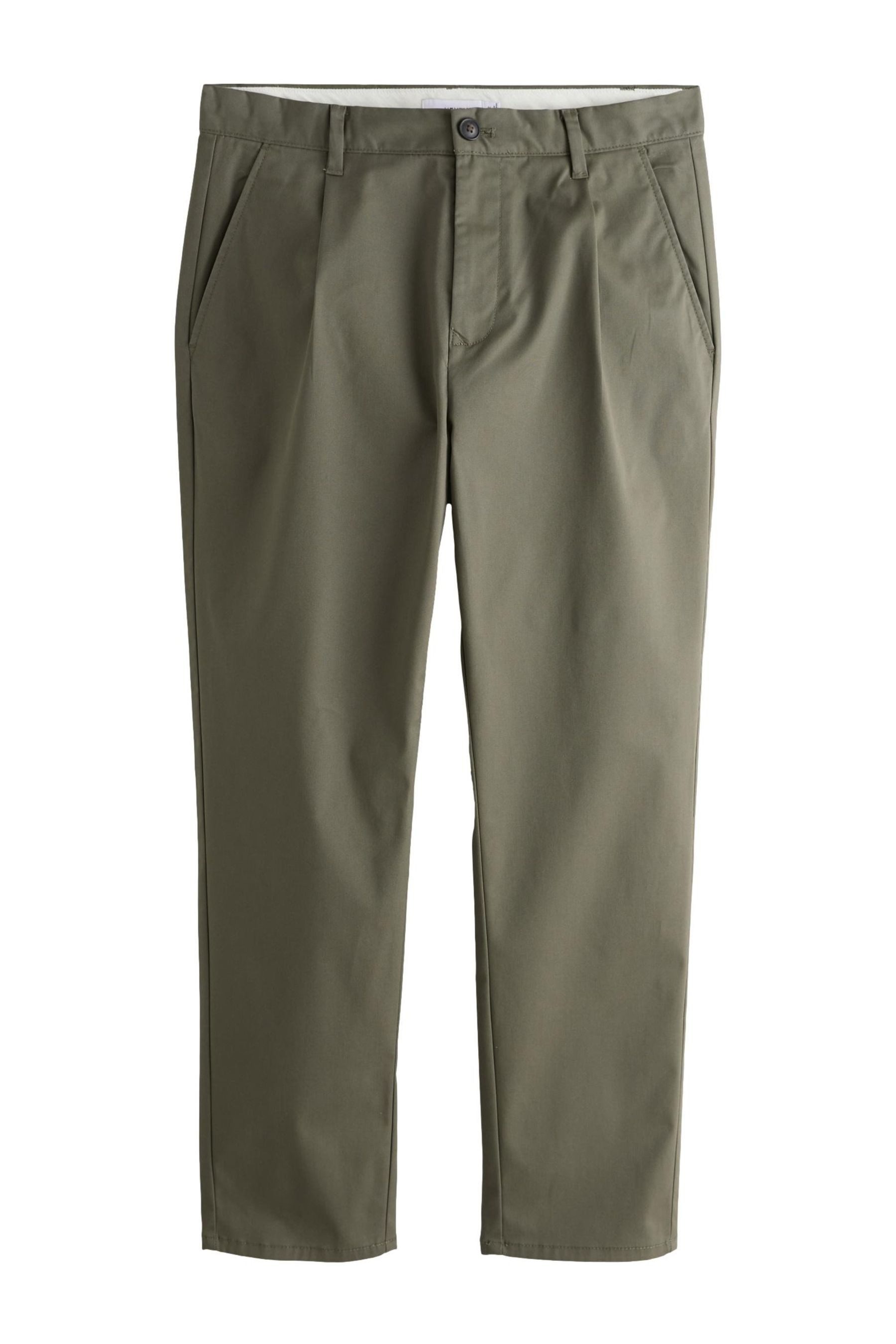 Chinohose Regular Fit Stretch-Chinohose mit konischem Bein