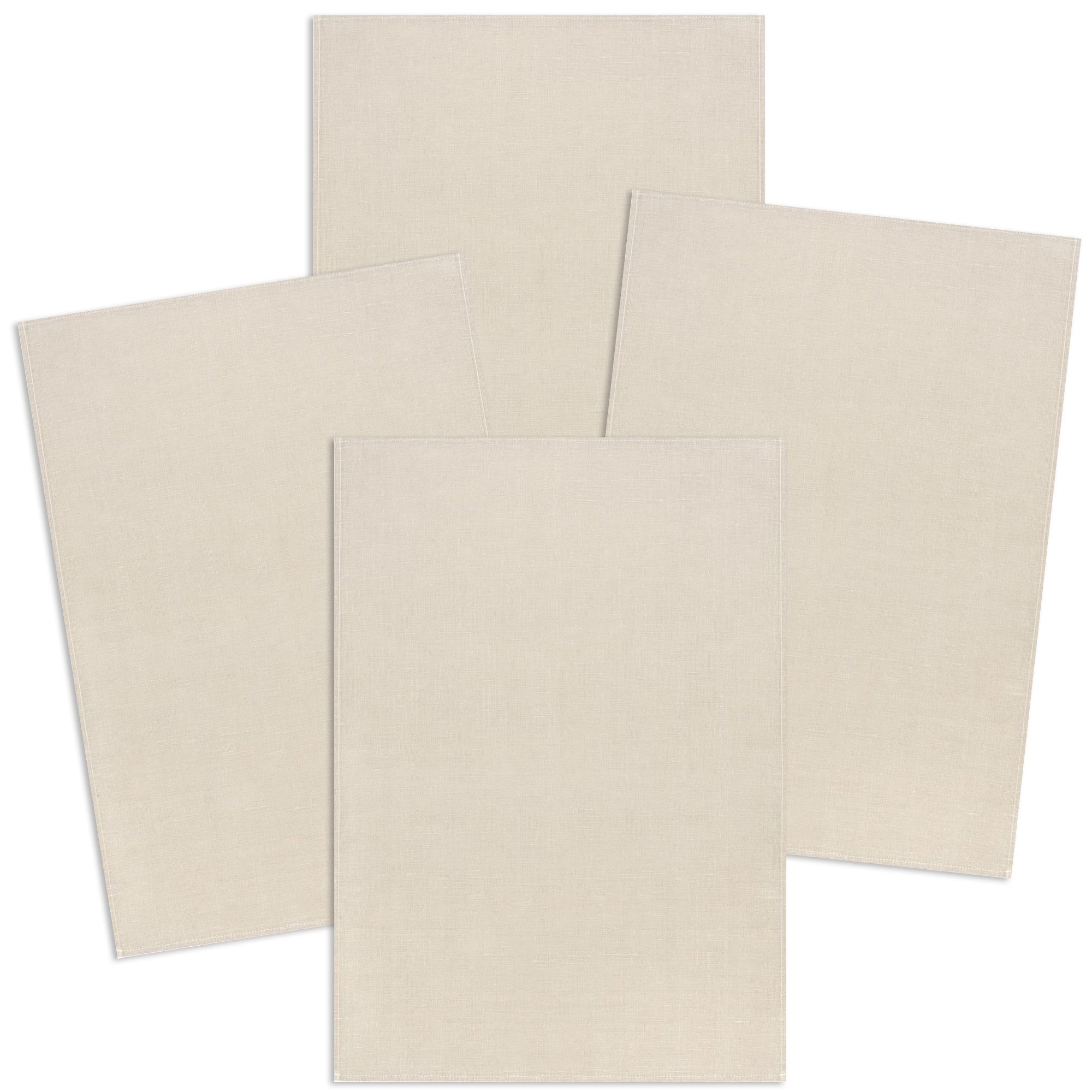 Kracht Geschirrtuch Standard uni, (Set, 4-tlg., günstig online kaufen