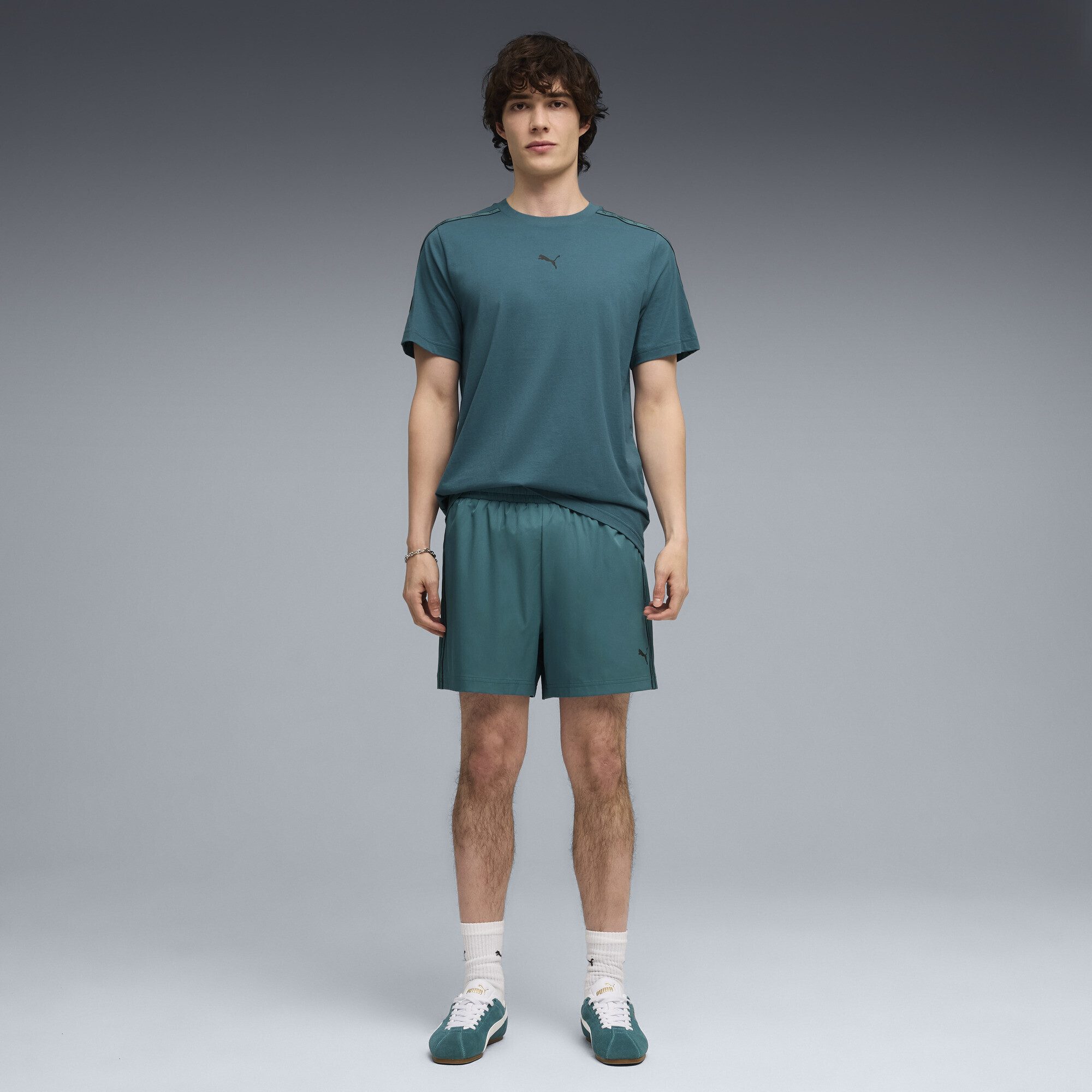 PUMA Shorts Essentials Tape 5" Gewebte Shorts Herren – Bild 4 von 5