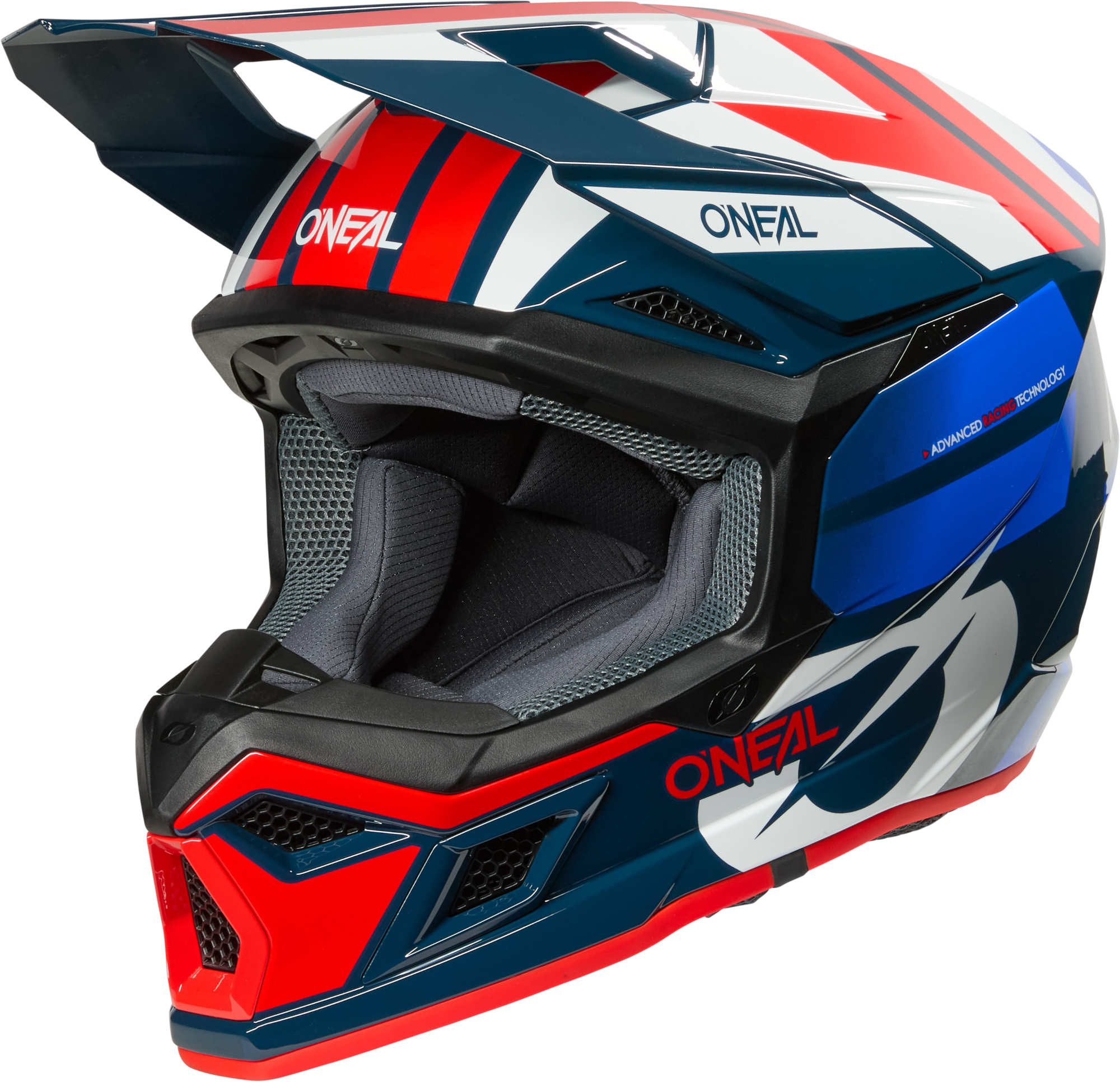 O’NEAL Motocrosshelm 3SRS RIDE Motocross Helm, Absorbierend
