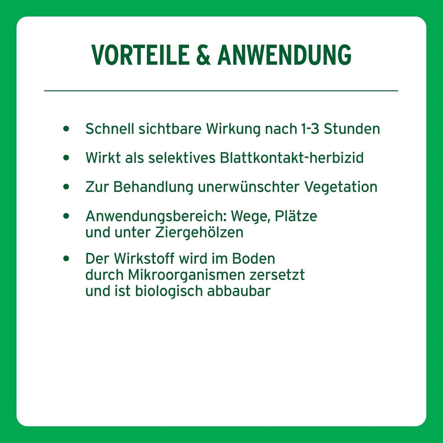 ROUNDUP Unkrautbekämpfungsmittel Roundup Express Unkrautfrei Sprühsystem 3 Liter Anwendungsfertig