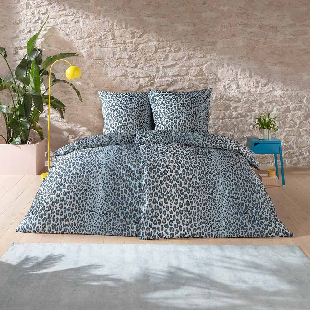 Estella Bettwäsche Lionel, Mako-Satin, 2 teilig, Feinster Mako-Satin aus 100% Baumwolle