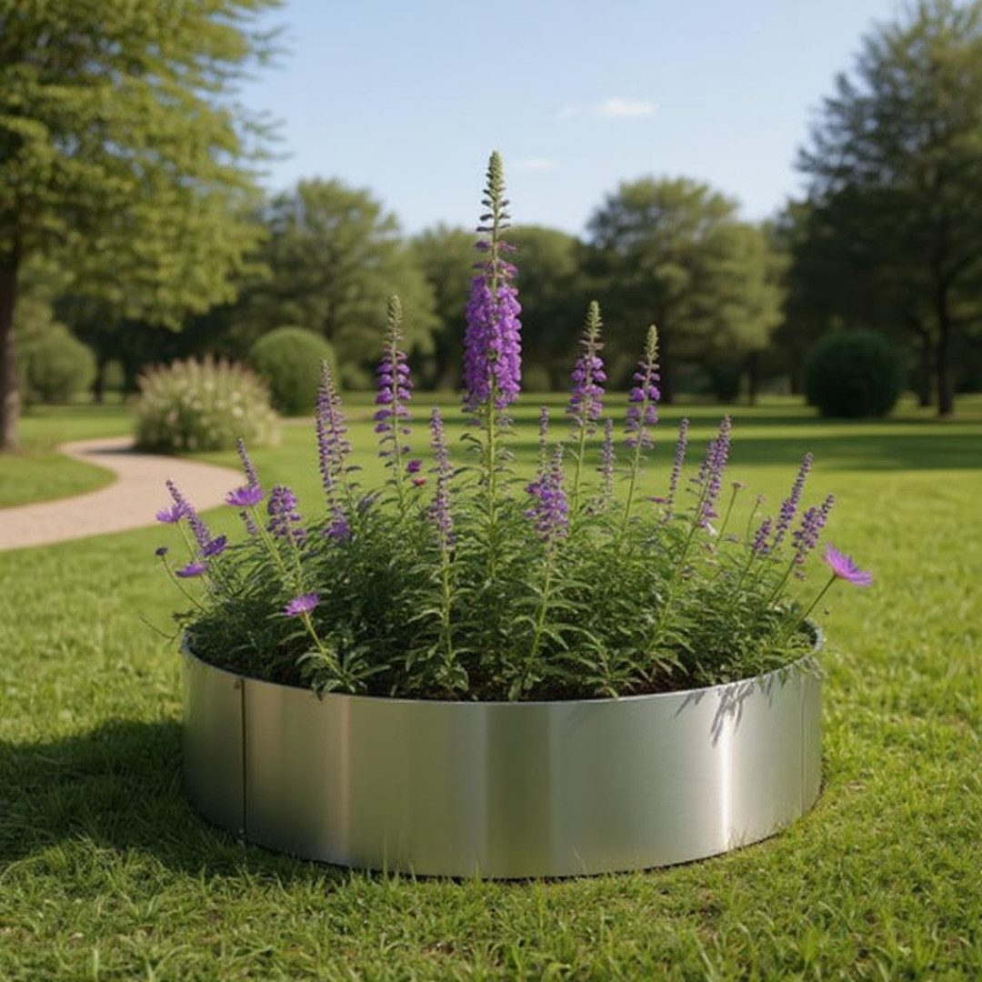 Czaja Pflanzkübel Pflanzring Edelstahl Ø 60 cm, Baumring