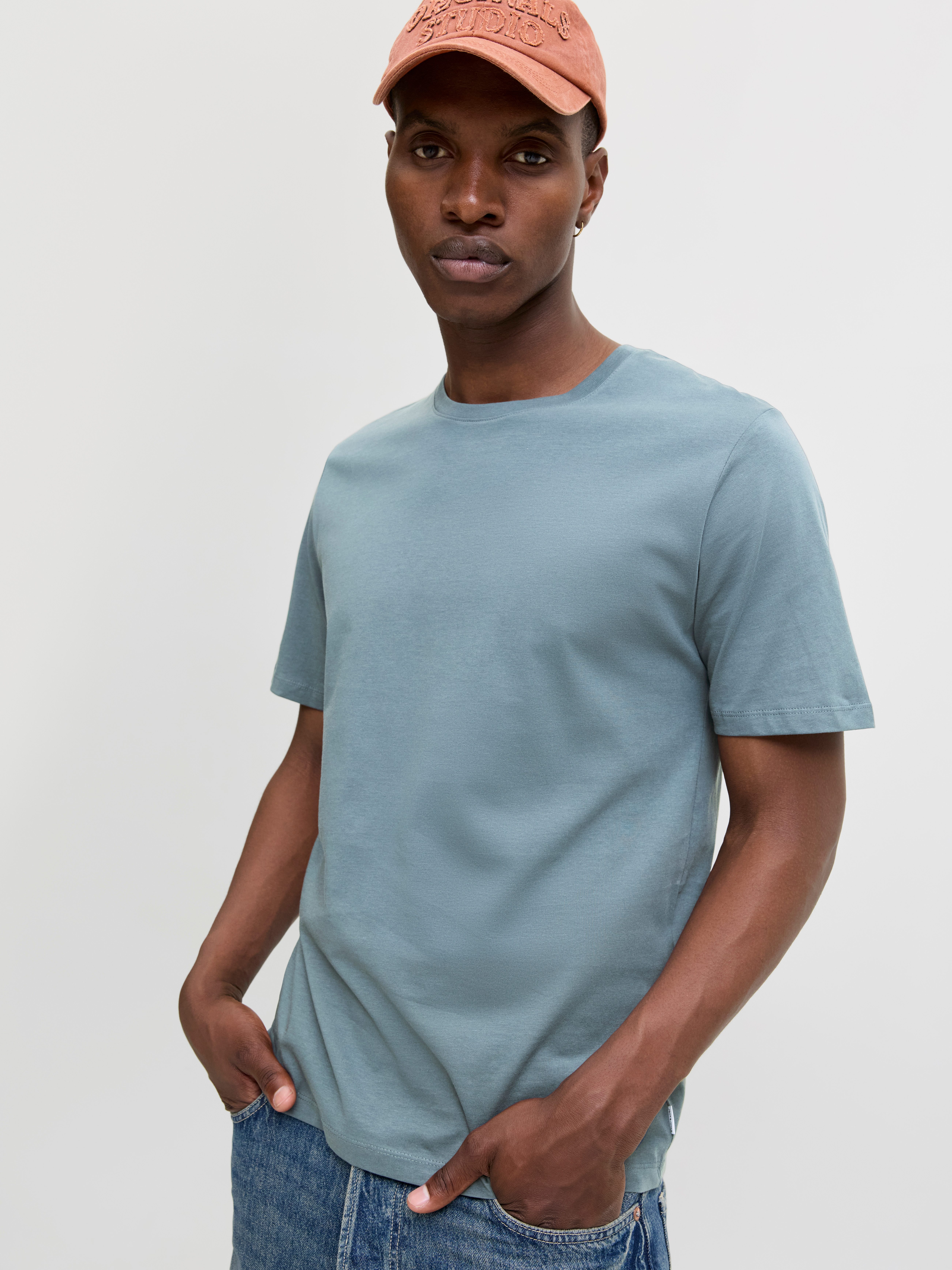 Jack & Jones Rundhalsshirt JJEORGANIC BASIC TEE SS O-NECK NOOS mit Rundhals günstig online kaufen
