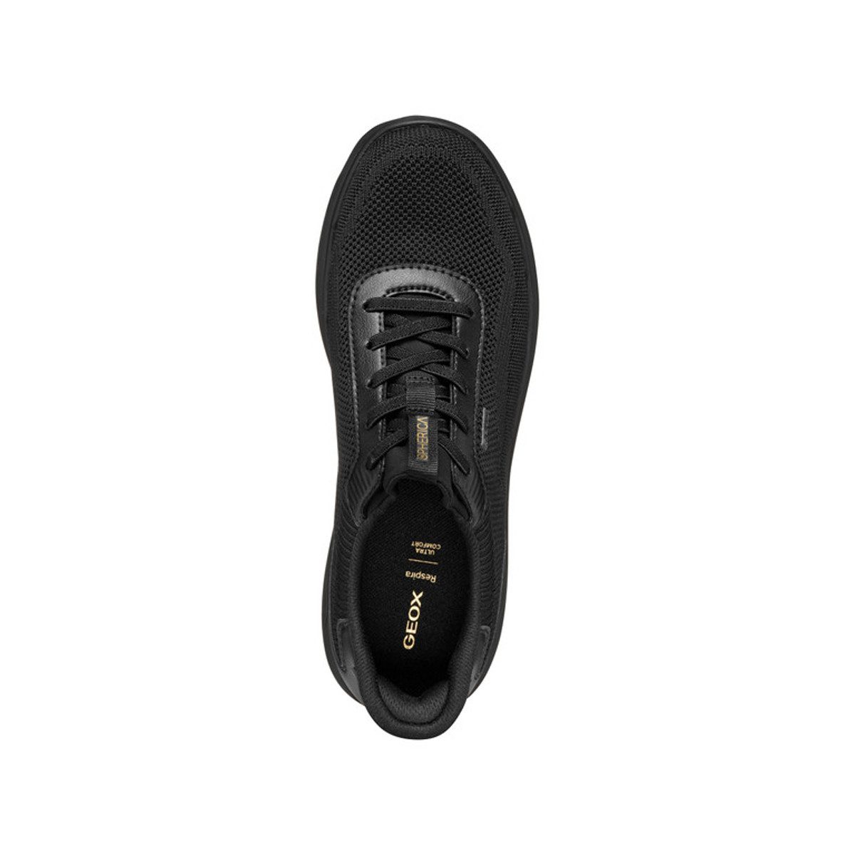 Geox GEOX SPHERICA PLUS, Sneaker, Schwarz, Damen Sneaker
