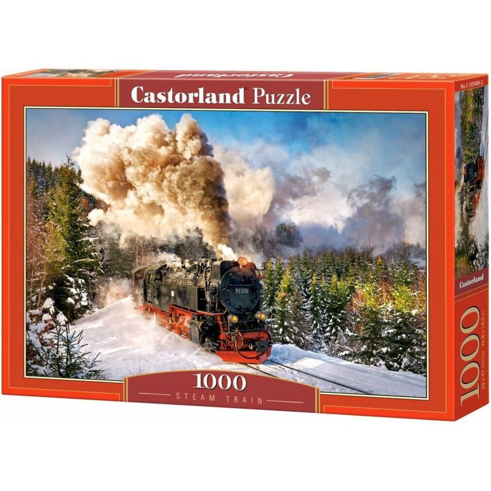 Castorland Puzzle Dampfzug Puzzle 1000 Teile, Puzzleteile günstig online kaufen