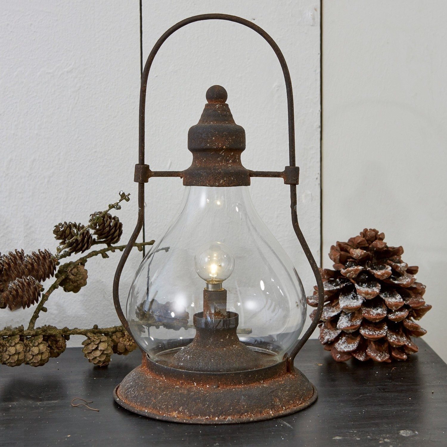 Mirabeau LED Laterne LED-Laterne Cortney antikbraun günstig online kaufen