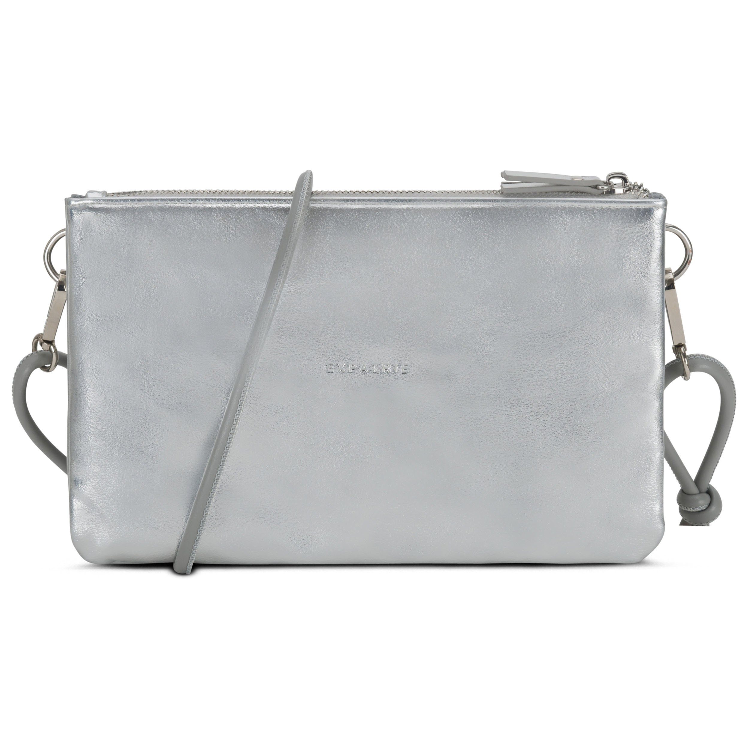 Expatrié Umhängetasche Emilie Tasche Damen, Zweifarbige 2-in-1 Umhängetasche und Clutch