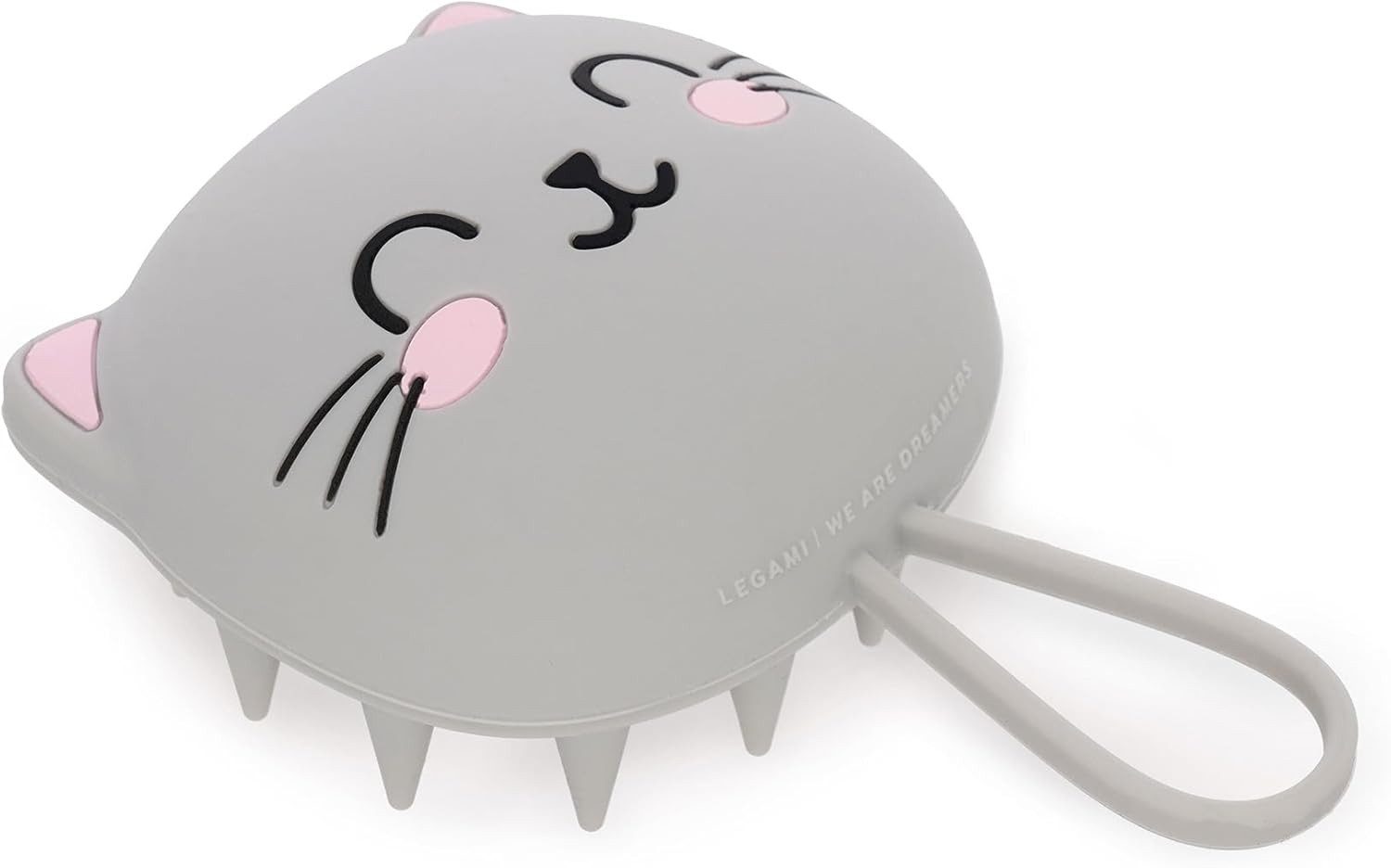 Legami Spiel LEGAMI Relax & Shine Shampoo-Haarbürste, Silikon, 7,6x12 cm