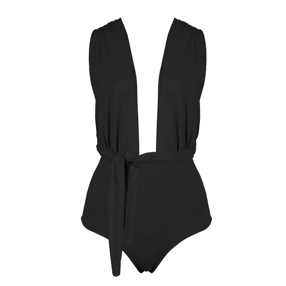 SEA ME SWIM Badeanzug MALDIVES 4in1 Swimsuit - black