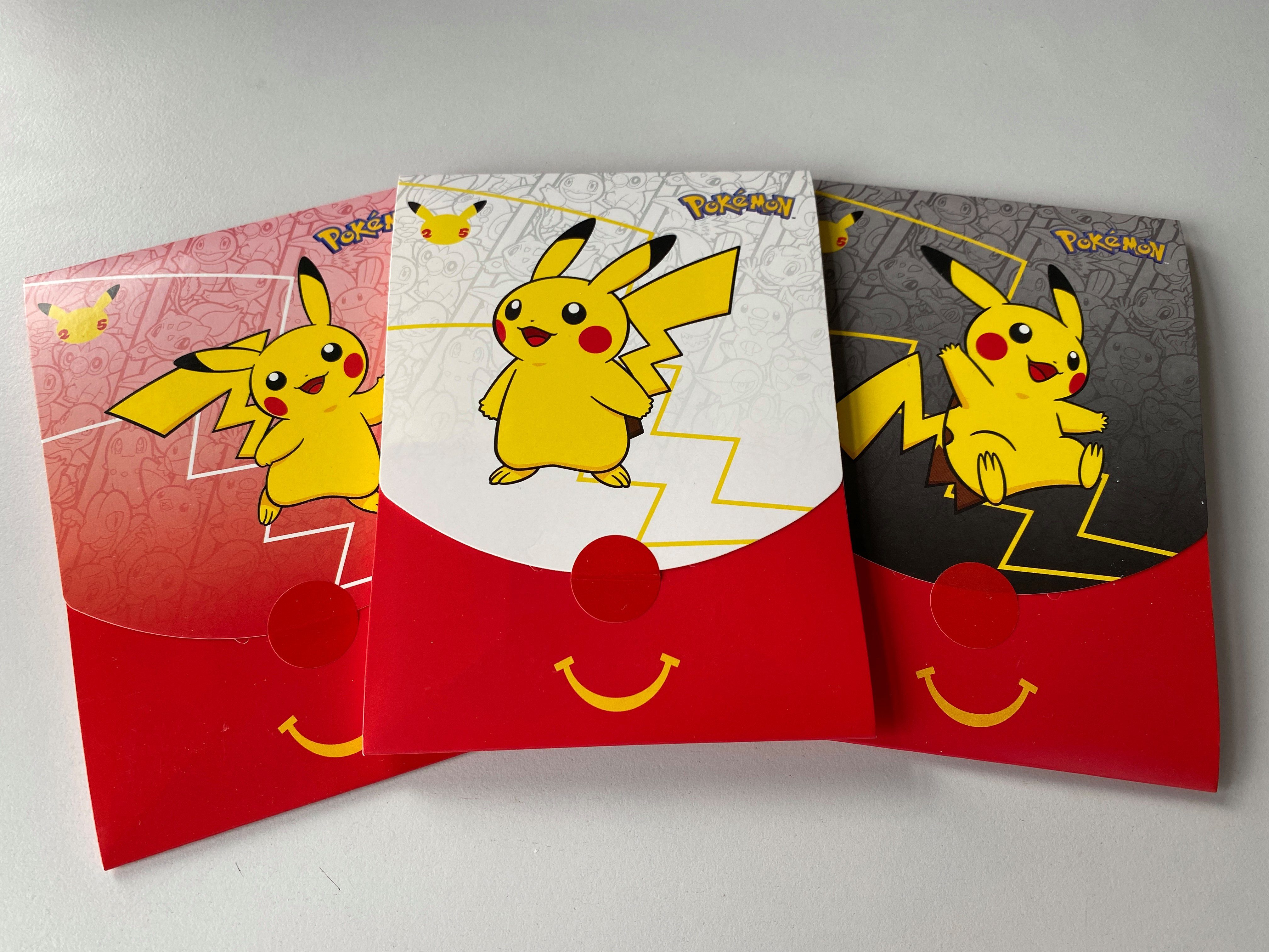 AMIGO Sammelkarte Pokémon McDonalds Booster 2021 Deutsch Sammlerstück