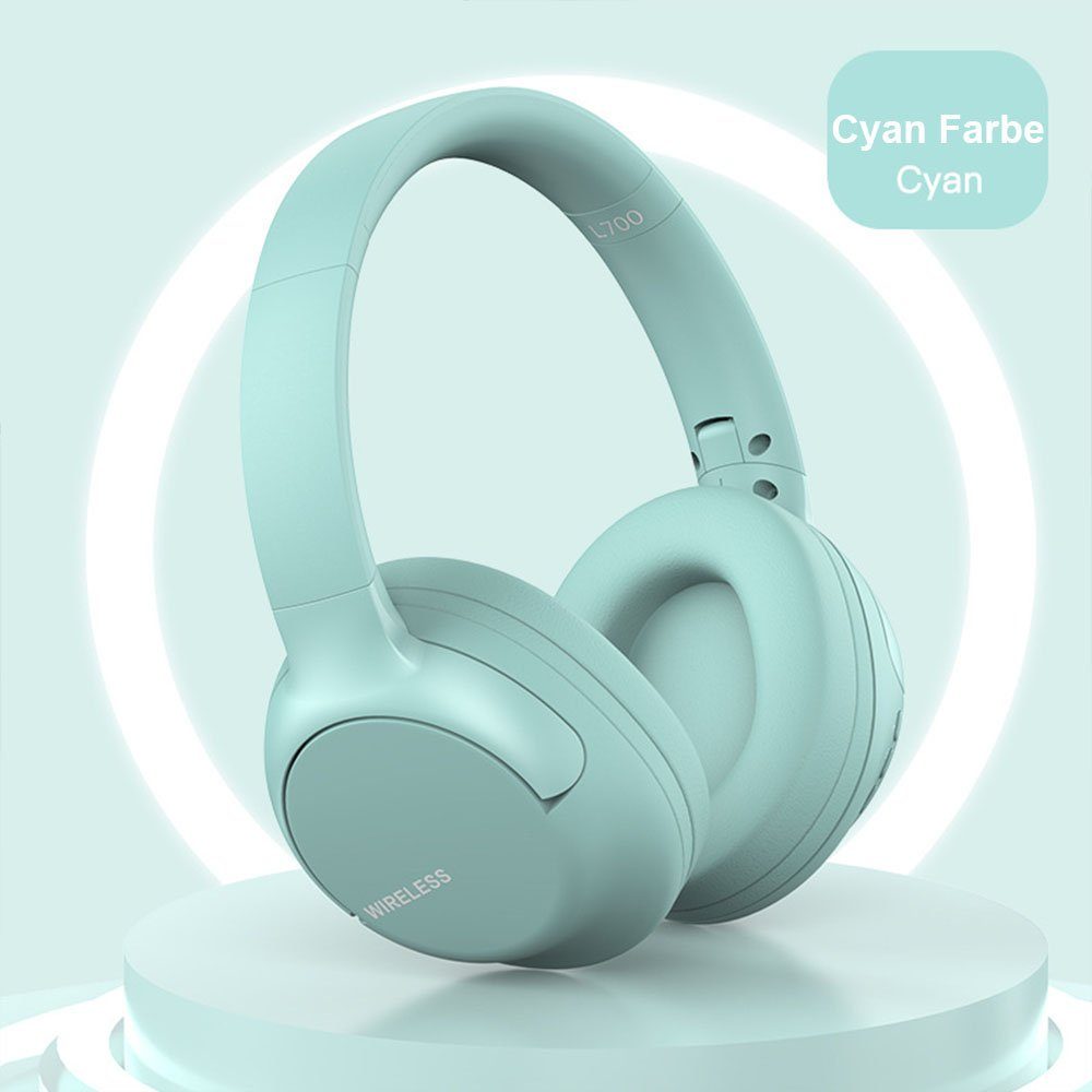 MOUTEN Bluetooth-Kopfhörer Over-Ear-Ohrhörer mit Geräuschunterdrückung Bluetooth-Kopfhörer grün