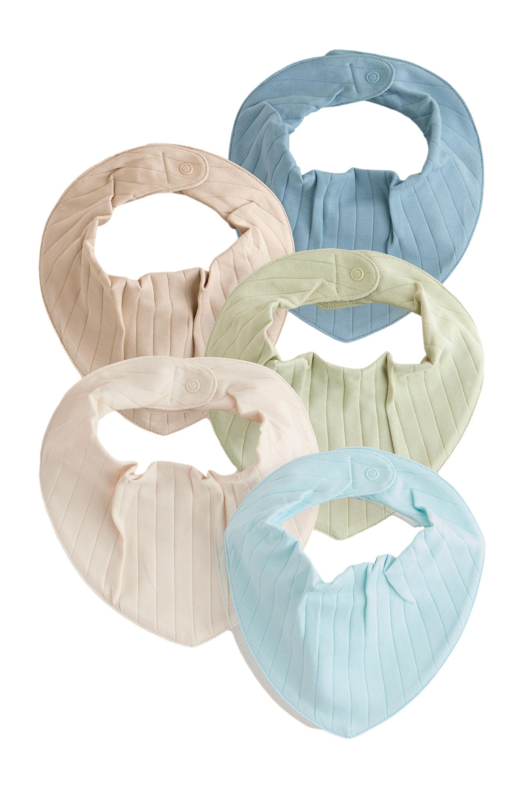 Lätzchen 5er-Pack Baby Kurzarm-Bodysuits mit Lätzchen