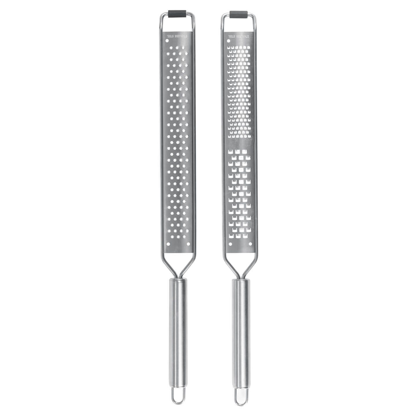 MAXXMEE Käsereibe MAXXMEE Zester Reibe 2er-Set - Edelstahl, (2-St)