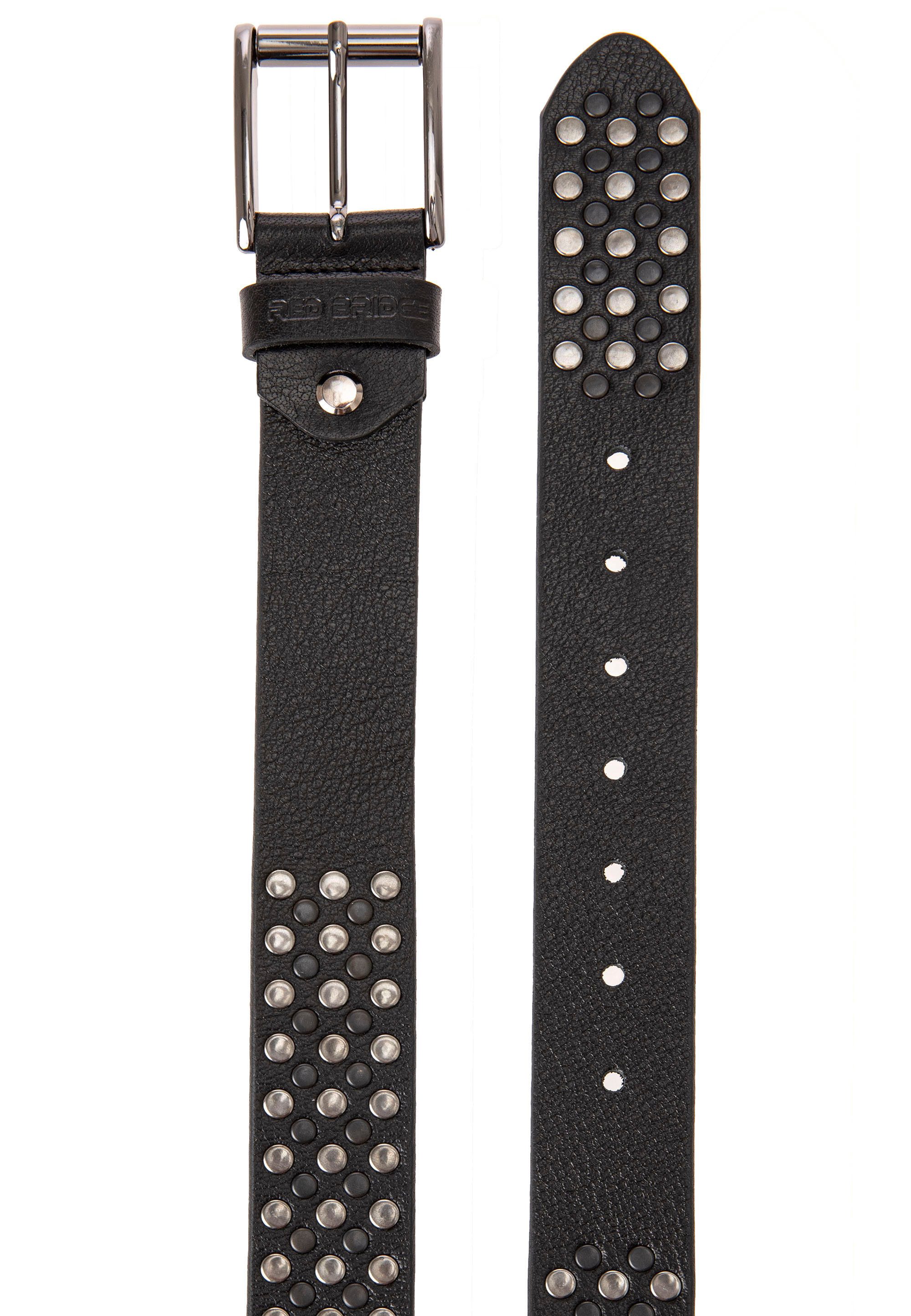 RedBridge Ledergürtel mit Nieten - Robust und trendig günstig online kaufen