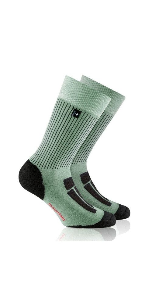 Wandersocken Crew Mountain Trekking (antibakteriell, Fuss-Wellness) mintgrün