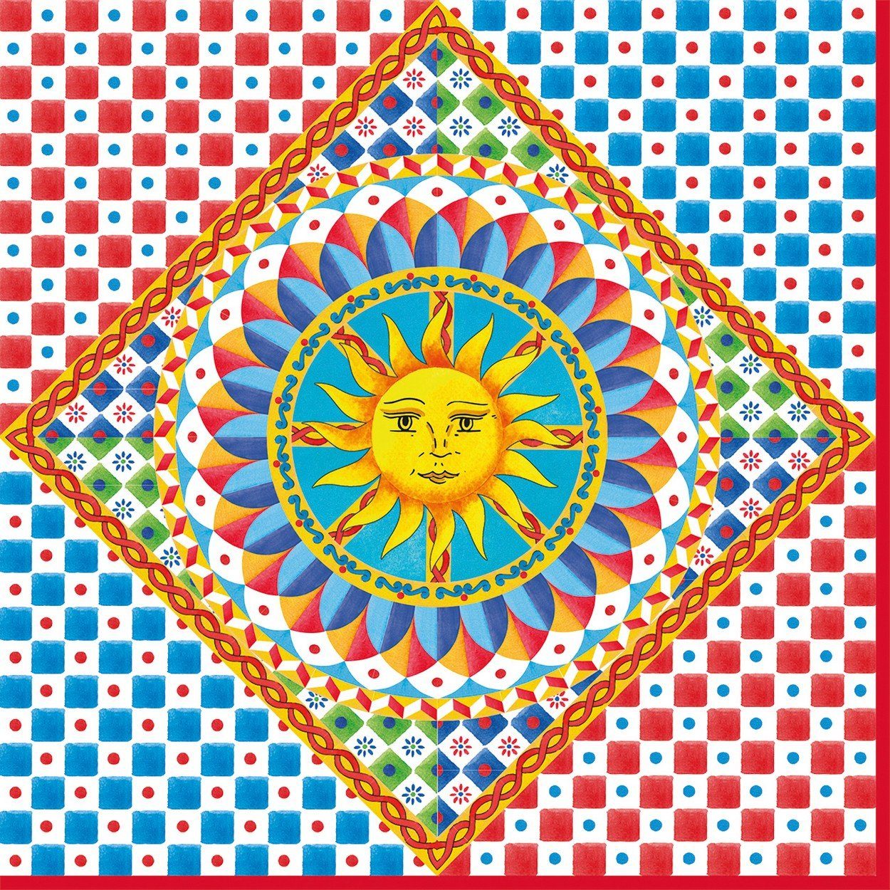 EasyLife Papierserviette 20 Servietten Sicily 33x33cm, (20 St)