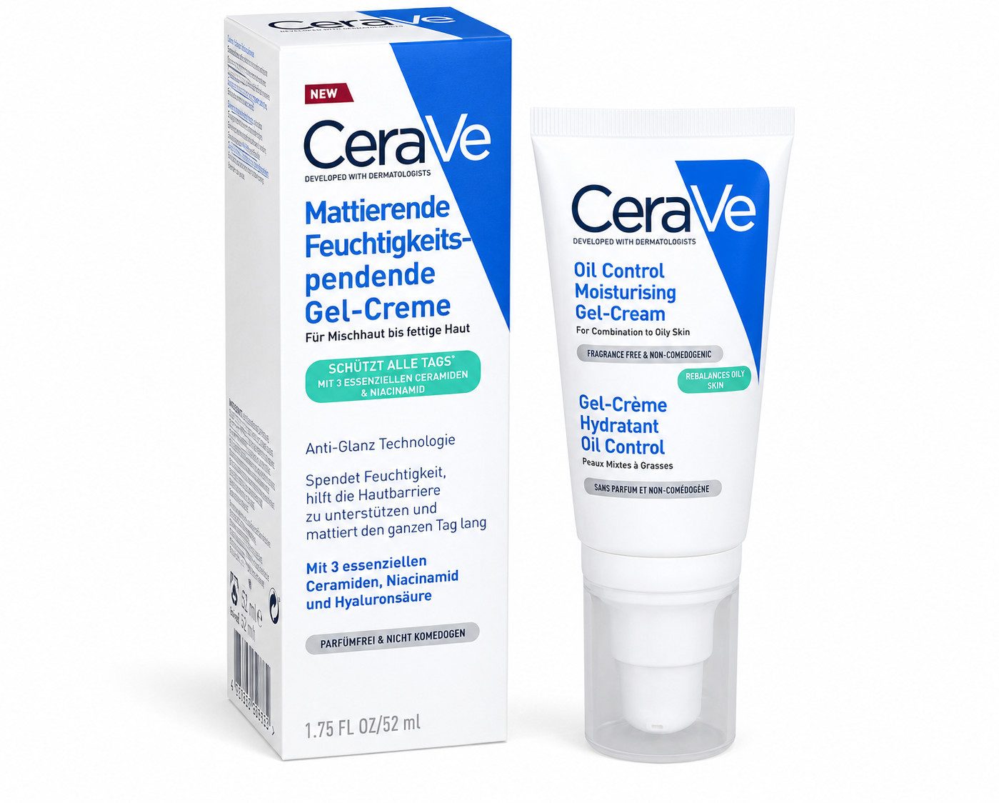 Cerave Feuchtigkeitscreme Oil Control Gel-Creme, 52 ml