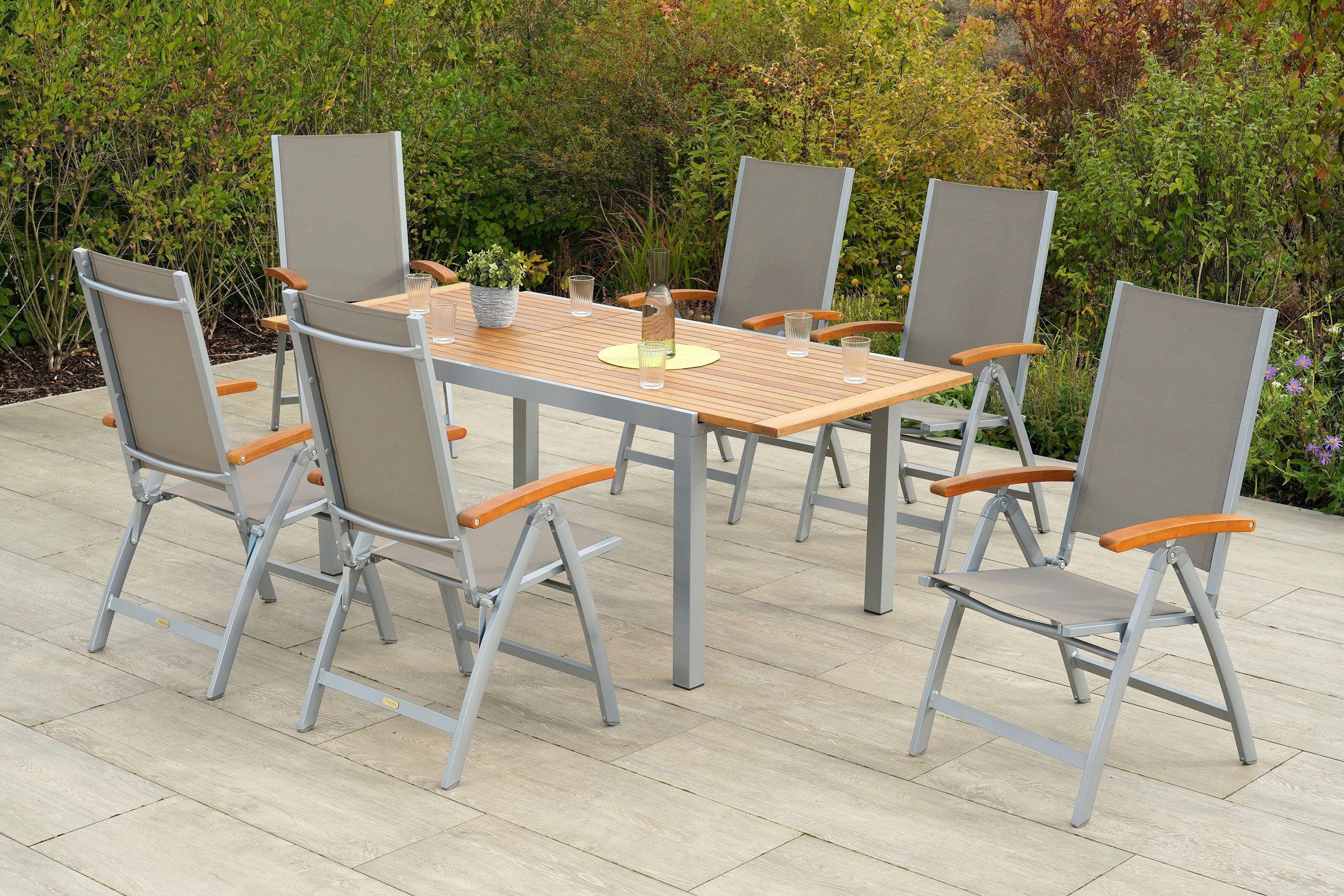 MERXX Garten-Essgruppe Naxos, (7-tlg) günstig online kaufen