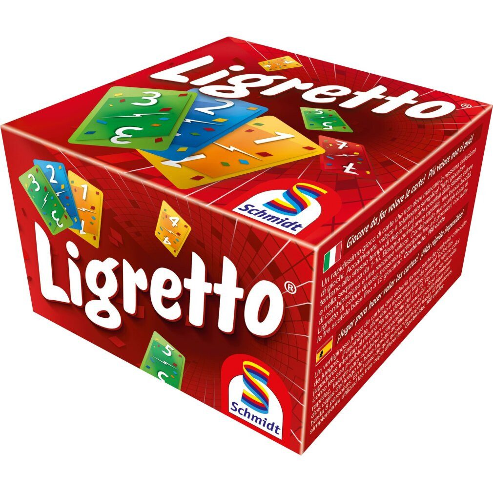 Schmidt Spiele Spiel Ligretto - CERVENA