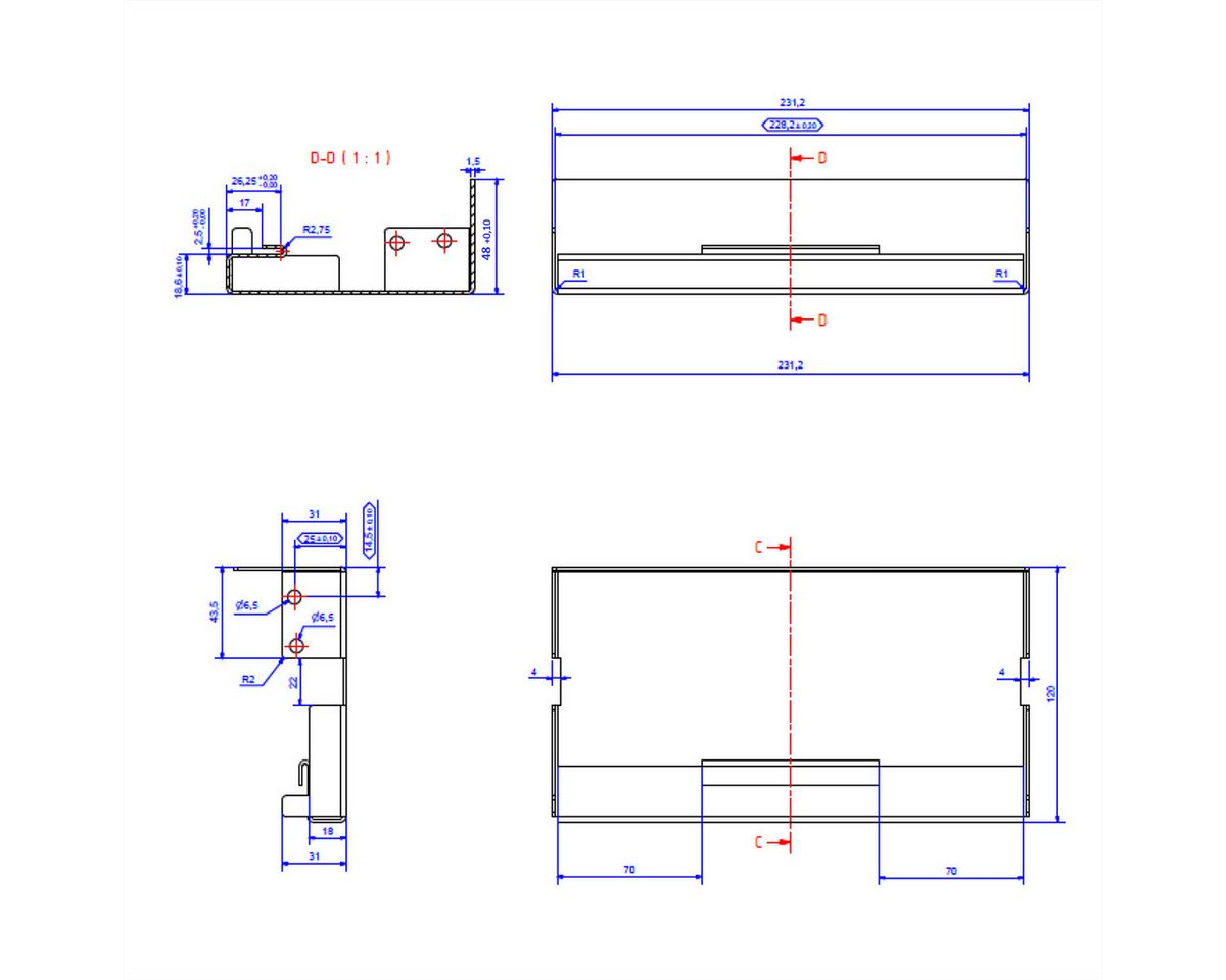 Thumbnail - Bachmann CONI HOLDER 3-fach Einbau-Tischsteckdosenleiste, schwarz RAL9005