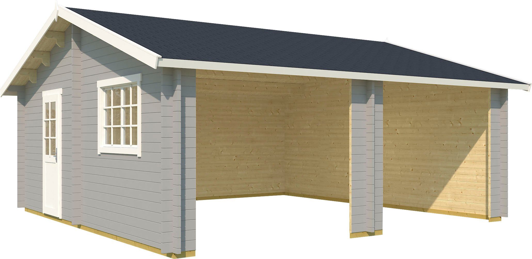 LASITA MAJA Garage Falkland (Für 2 Fahrzeuge geeignet)