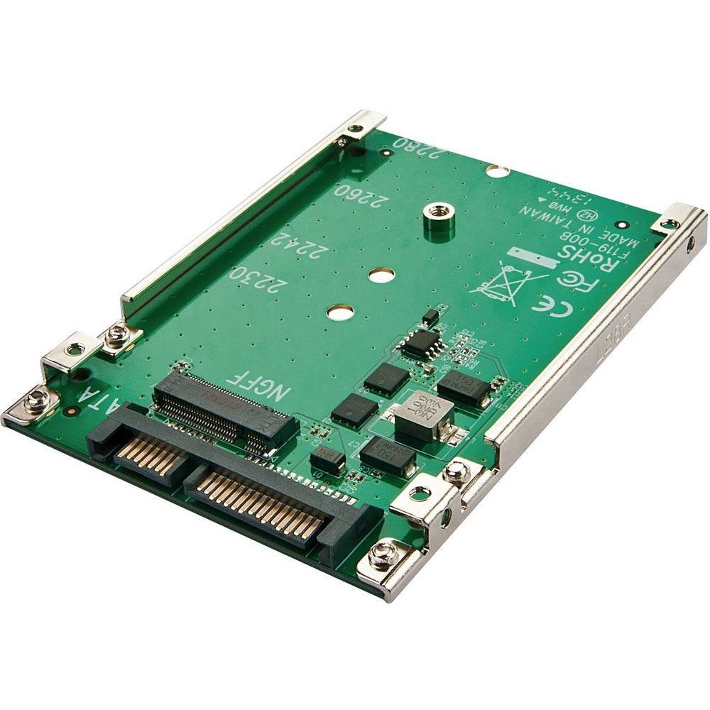 M.2 NGFF auf SATA Adapter mit 6.35 cm (2.5) Modulkarte