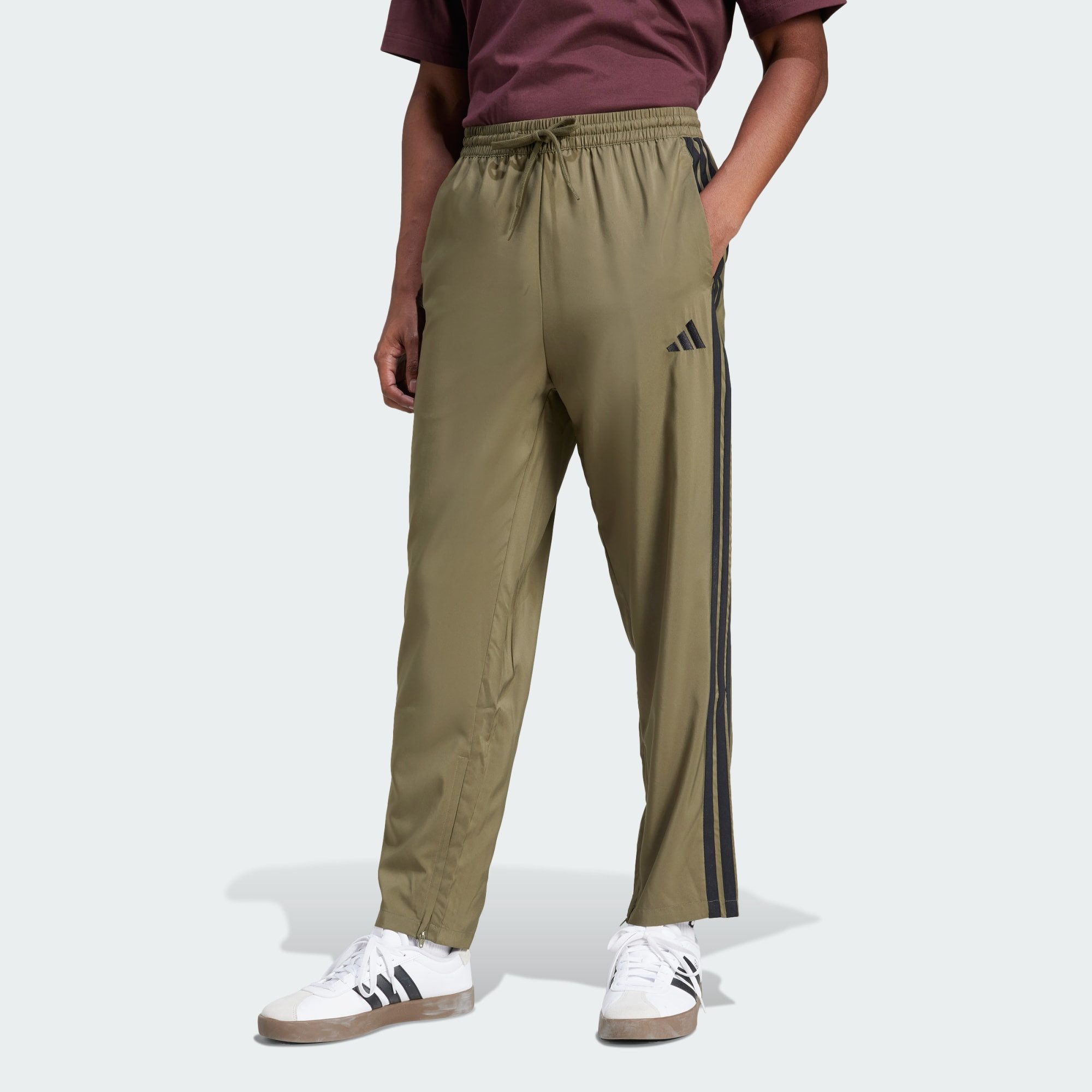 adidas Sportswear Sporthose ESSENTIALS 3-STREIFEN STANFORD OPEN HEM HOSE (1 günstig online kaufen