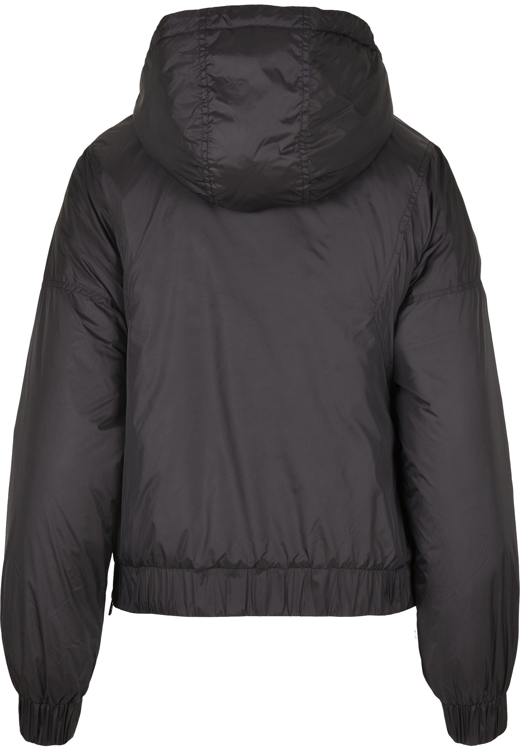 URBAN CLASSICS Langmantel Urban Classics Damen Ladies Panel Padded Pull Over Jacket