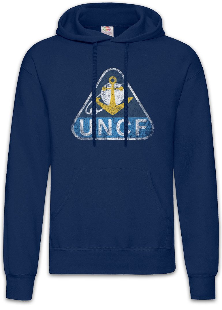 Hoodie United Nations Cosmo Navy Herren Hoodie UN UNCF Space Yamato