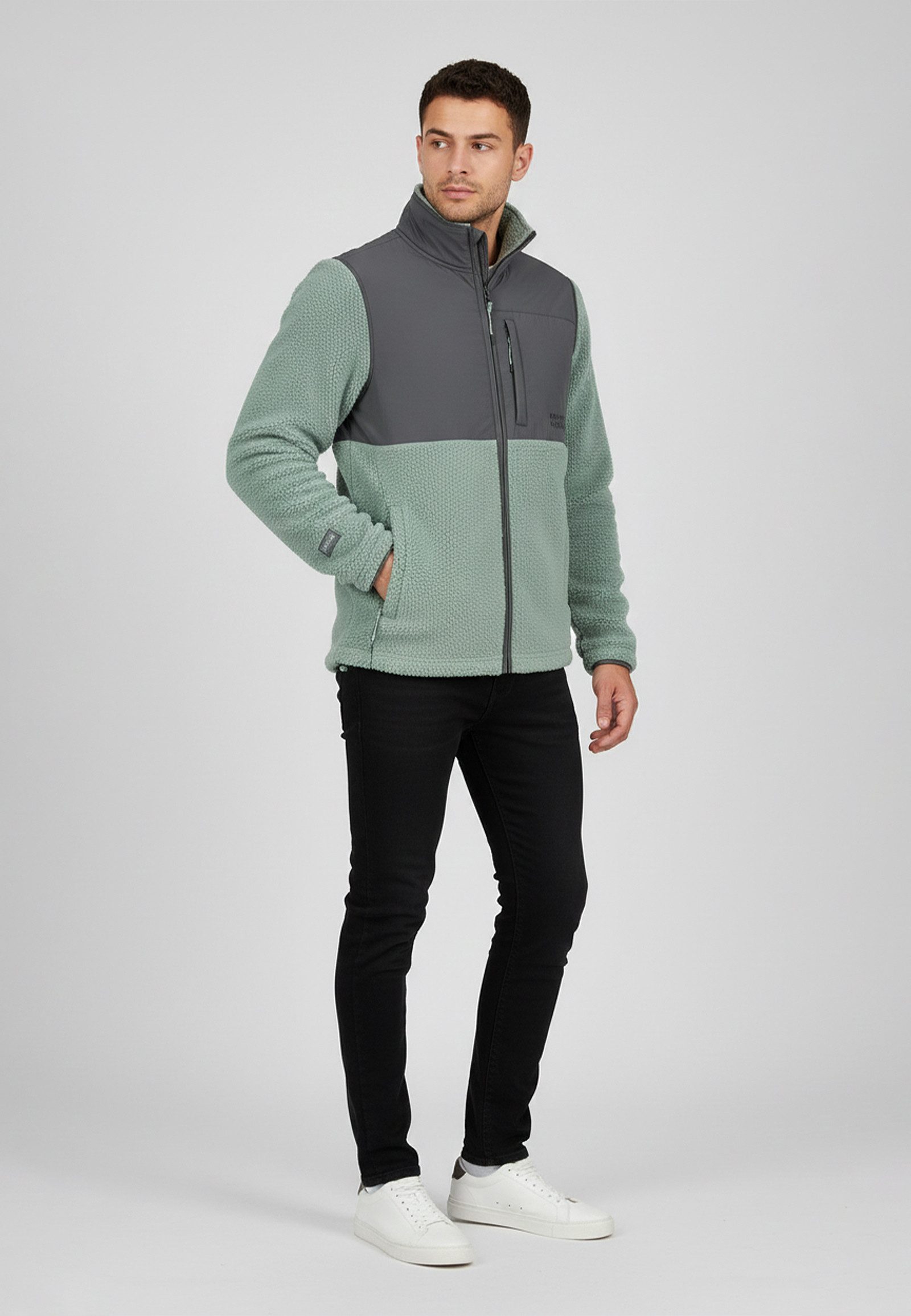 SUBLEVEL Blouson Outdoor Heritage mit Reißverschluss und Taschen H20001M21484_Jacket