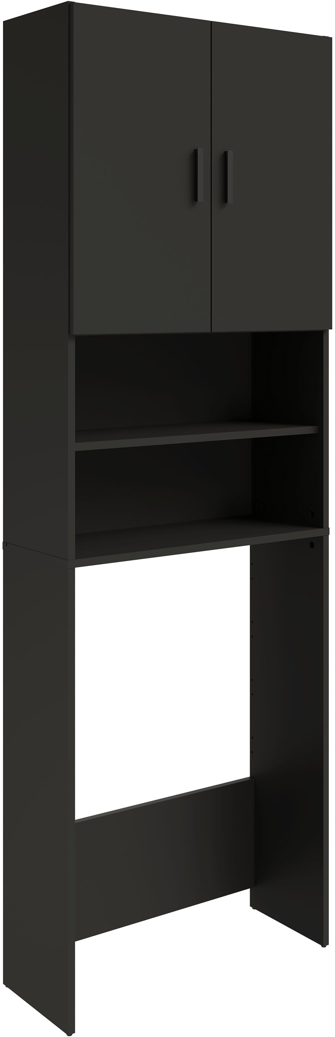 FMD Waschmaschinenumbauschrank Olbia mit viel Stauraum, 2 offene Fächer, hö günstig online kaufen