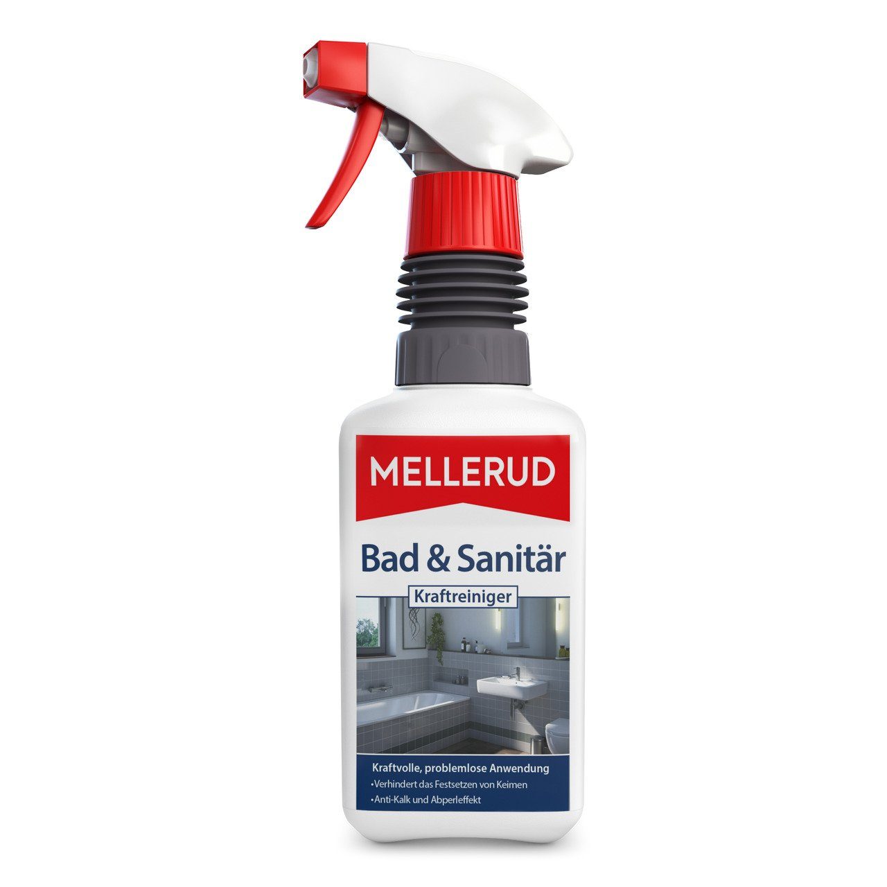 Mellerud MELLERUD Bad & Sanitär Kraftreiniger, 500ml Flüssigreiniger