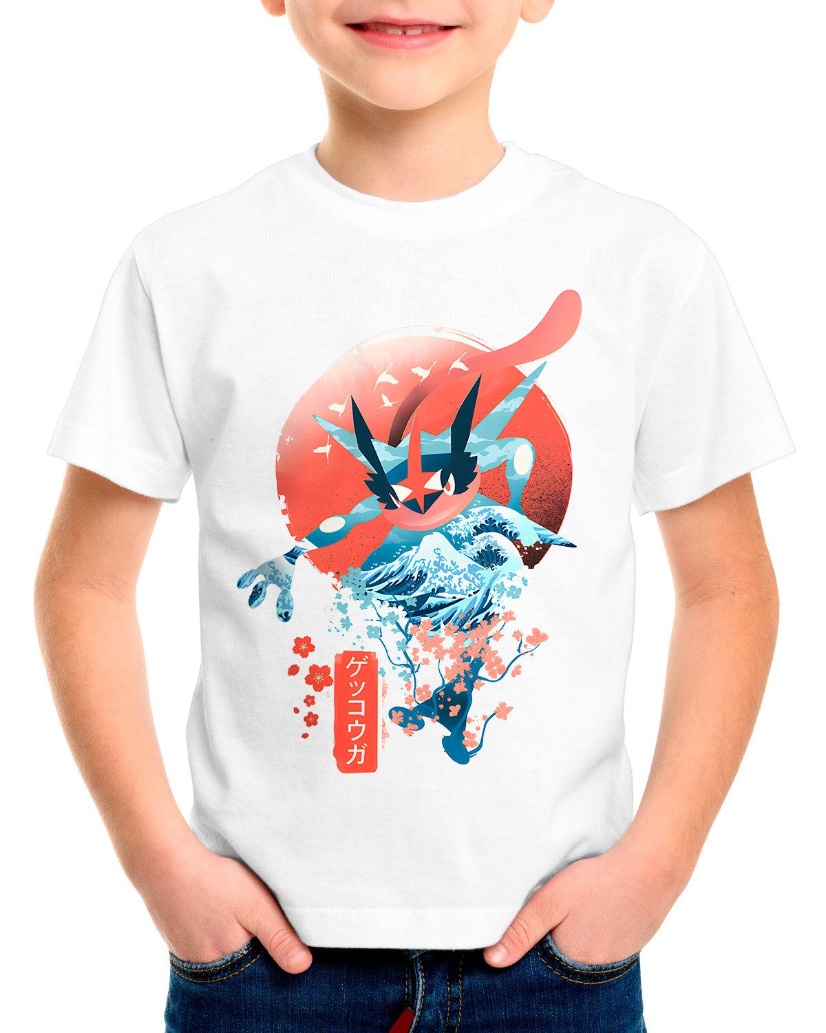 style3 T-Shirt Water Fight amiibo planet go pokemon ball pikachu