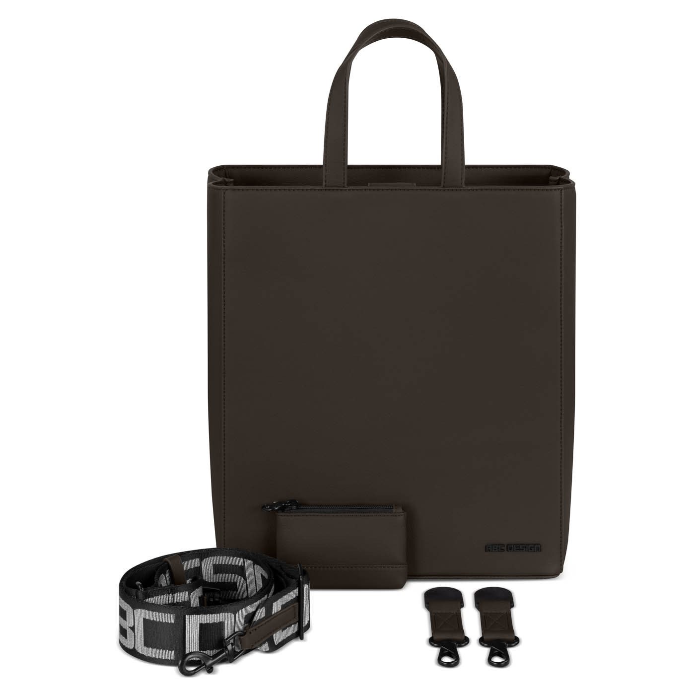 ABC Design Wickeltasche Tote Bag Daily, Farbe: Dark Brown