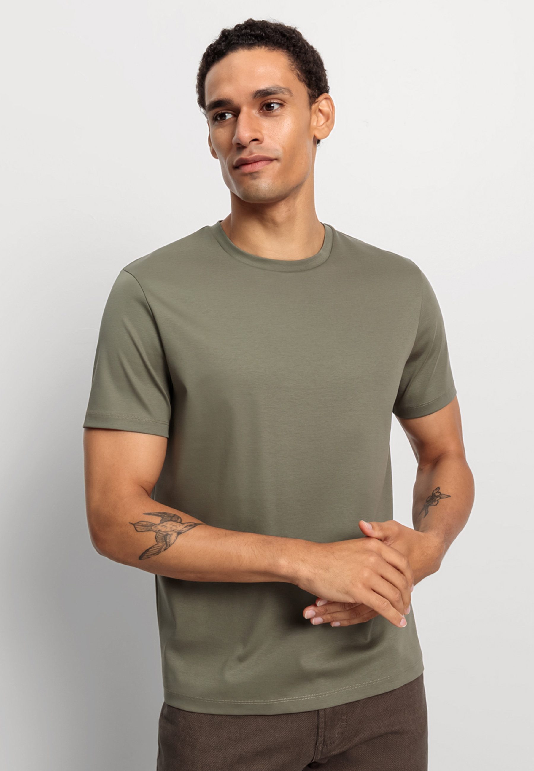 OLYMP T-Shirt OLYMP Casual Wirk günstig online kaufen