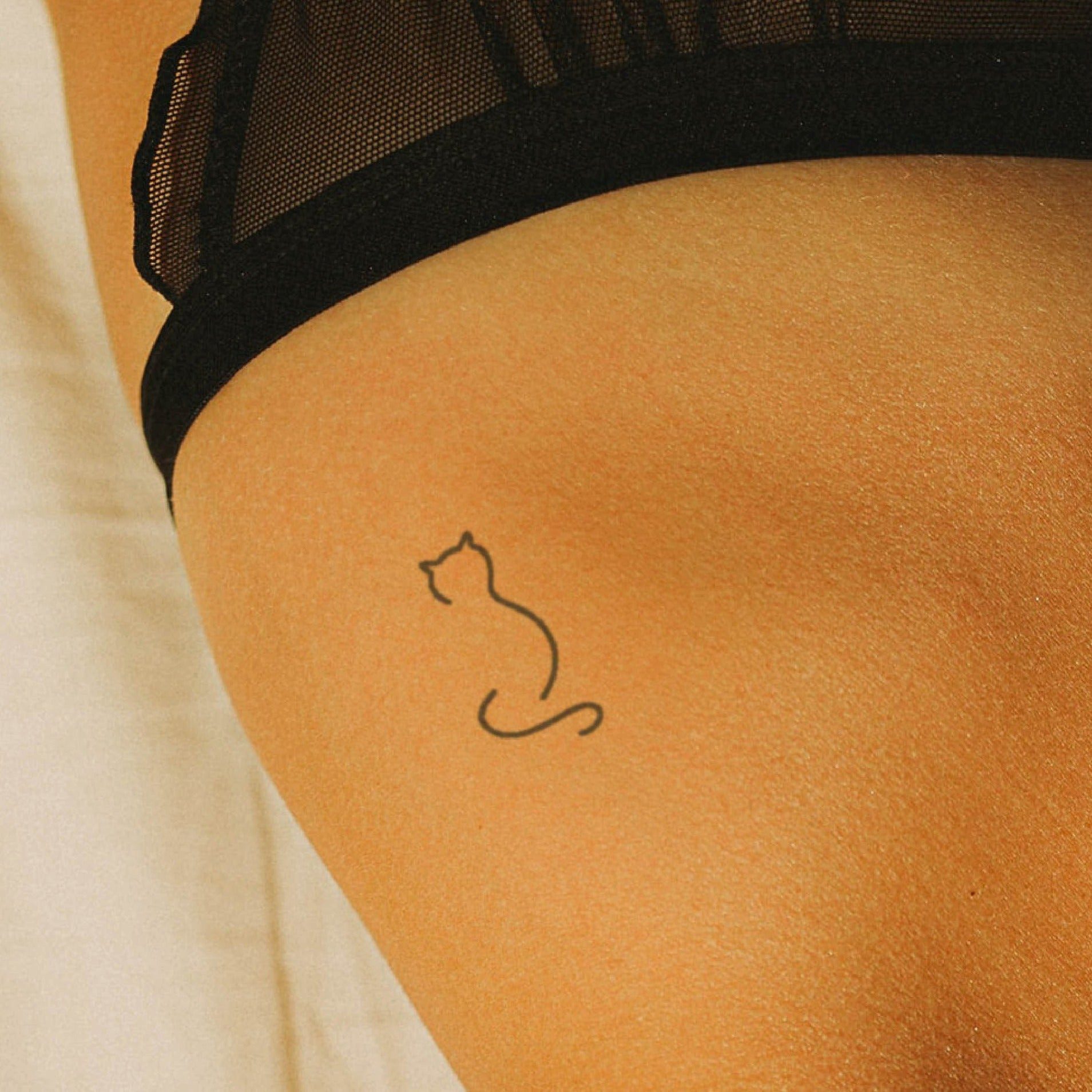 Inkster Schmuck-Tattoo Hochwertige temporäre Tattoos, Vegane & EU-Kosmetikzertifizierte Farbe, wasserfestes temporäres Tattoo, 2 Wochen Halt