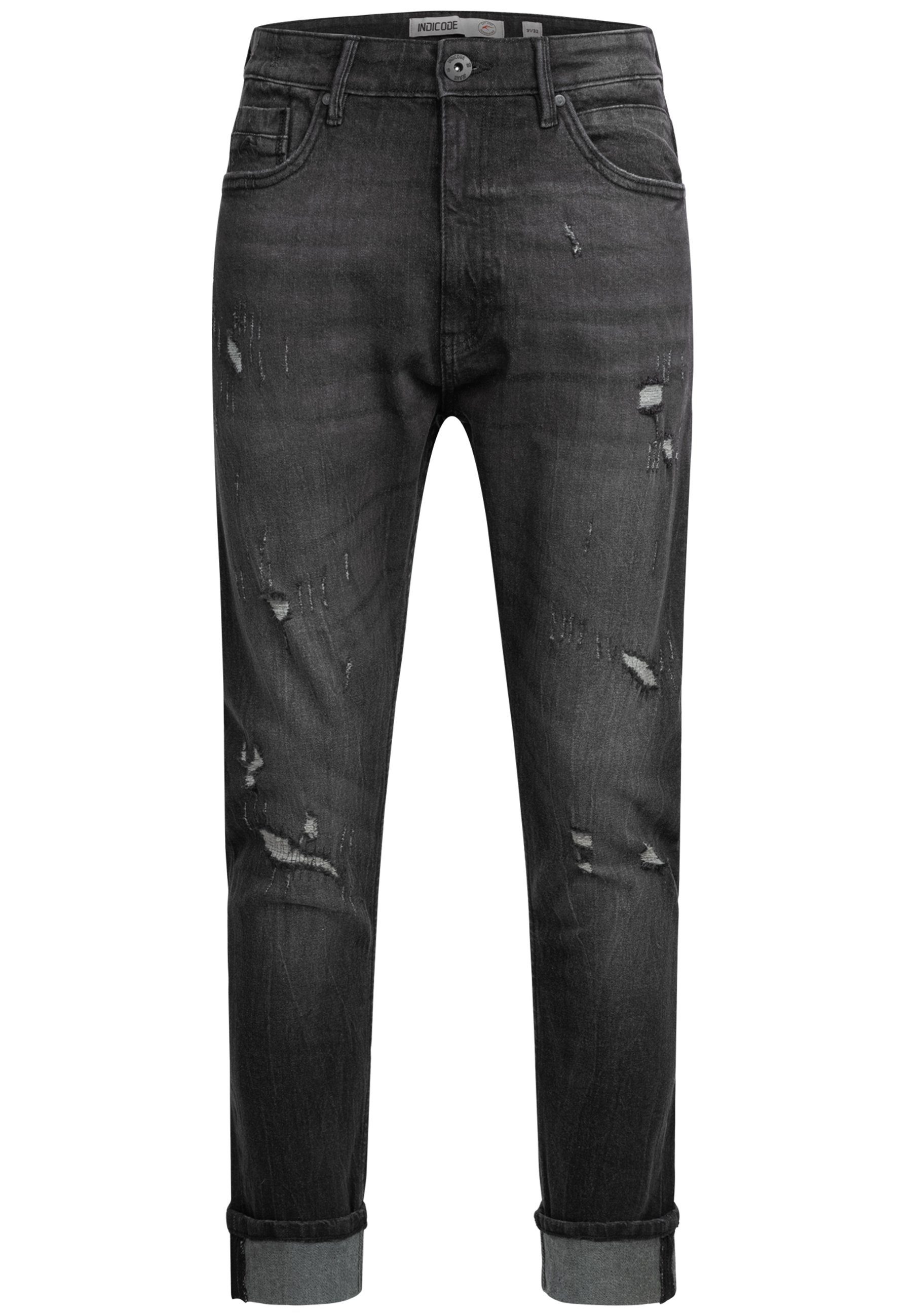 Indicode Regular-fit-Jeans INSmalinos Stylische Slim-Fit-Jeans mit günstig online kaufen