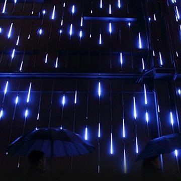 GelldG Lichterkette LED Lichterkette, für Außen Balkon Garten Weihnachten Dekoration